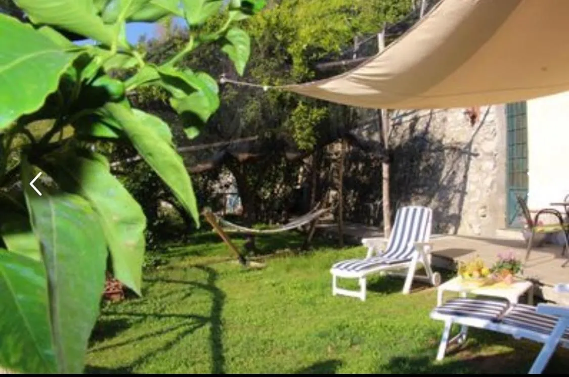 Garden view in Casa Ortensia