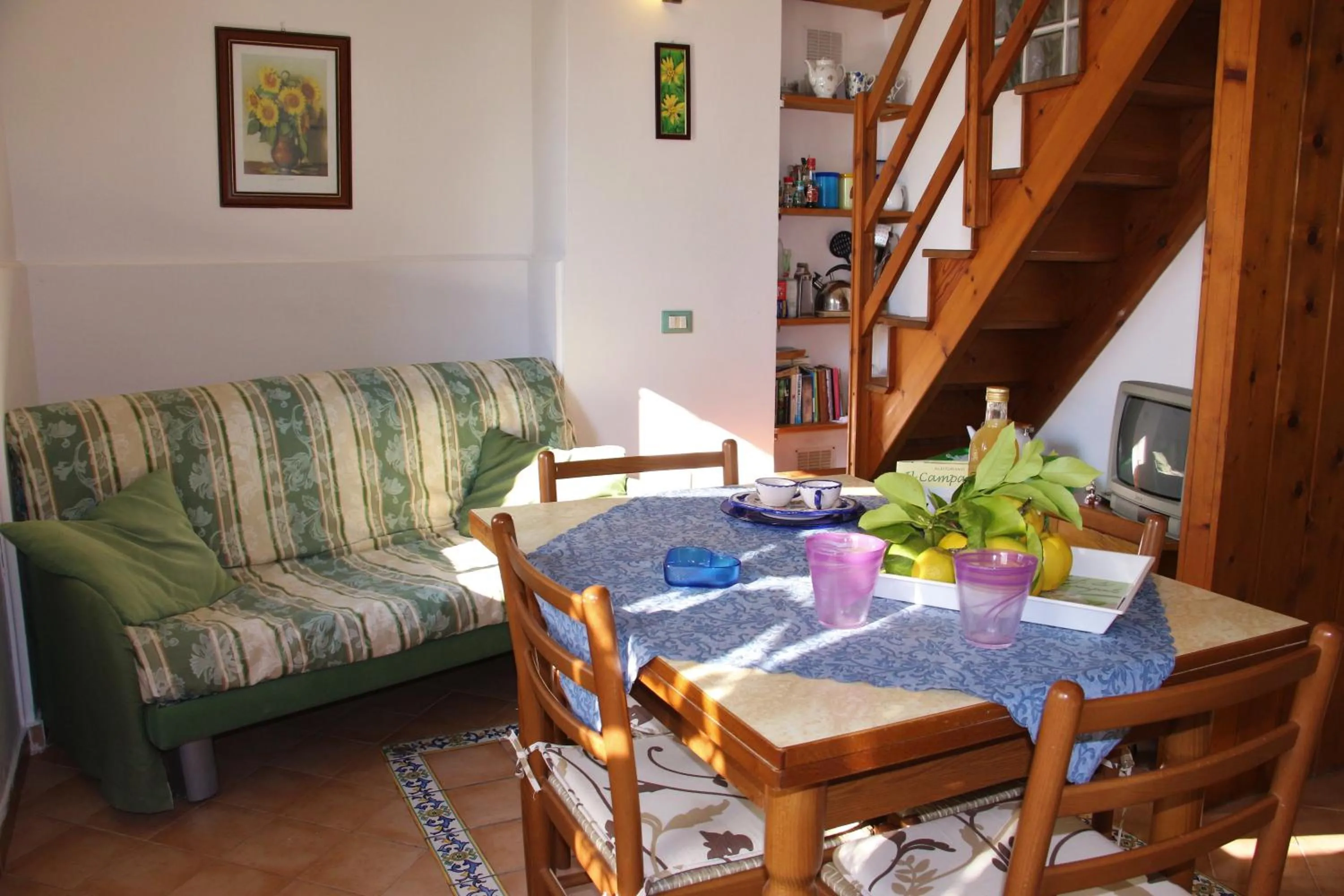 Living room in Casa Ortensia