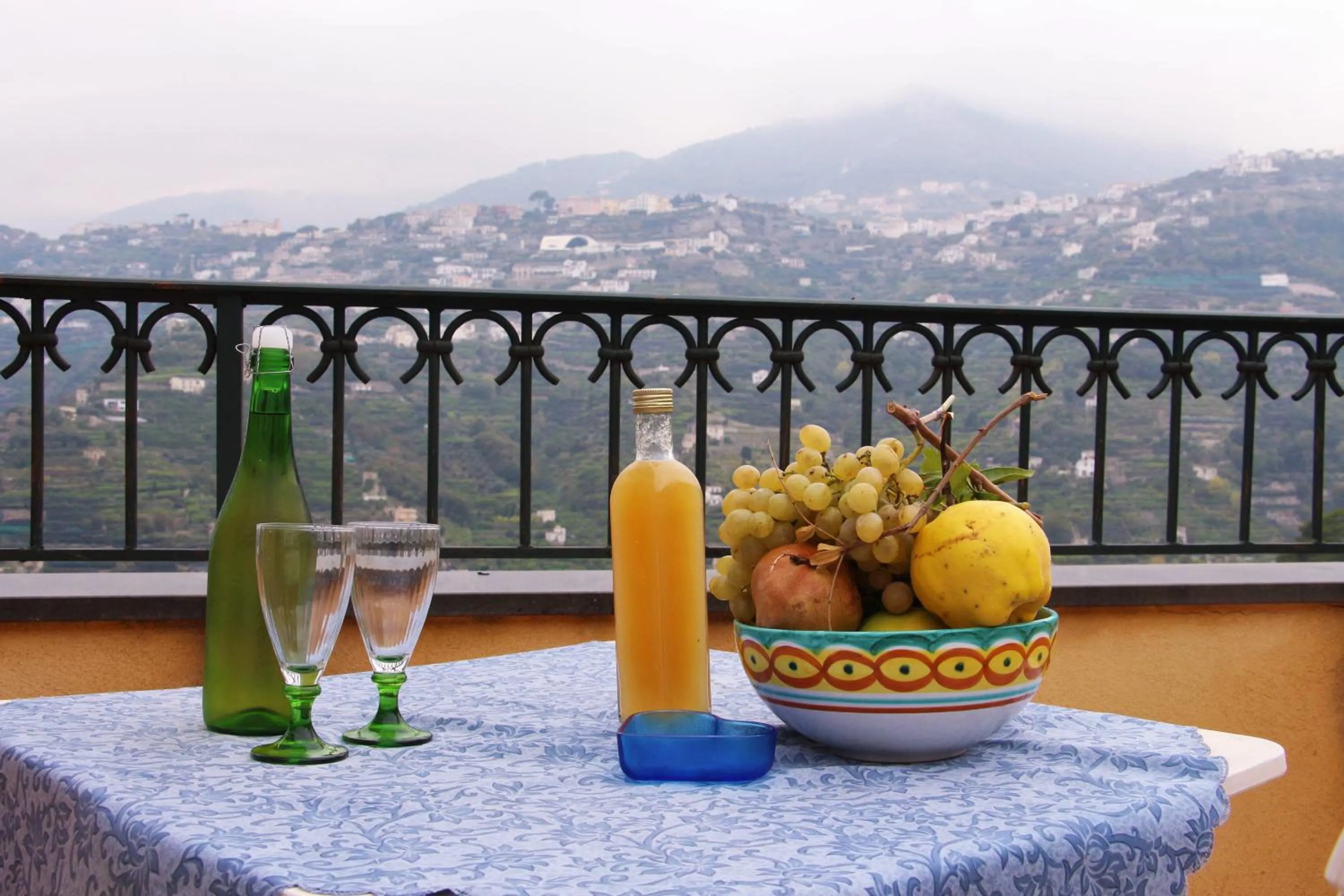 Natural landscape in Casa Ortensia