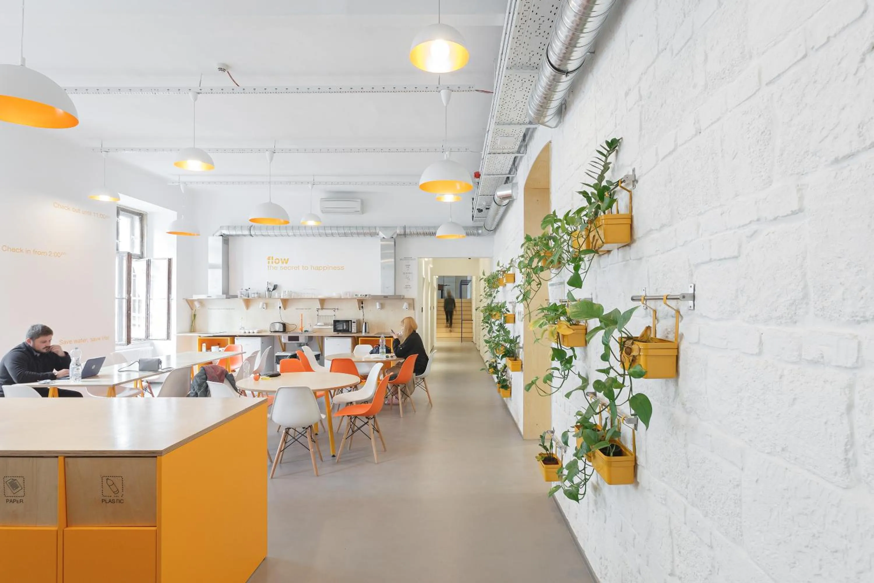 Property building in Flow Spaces