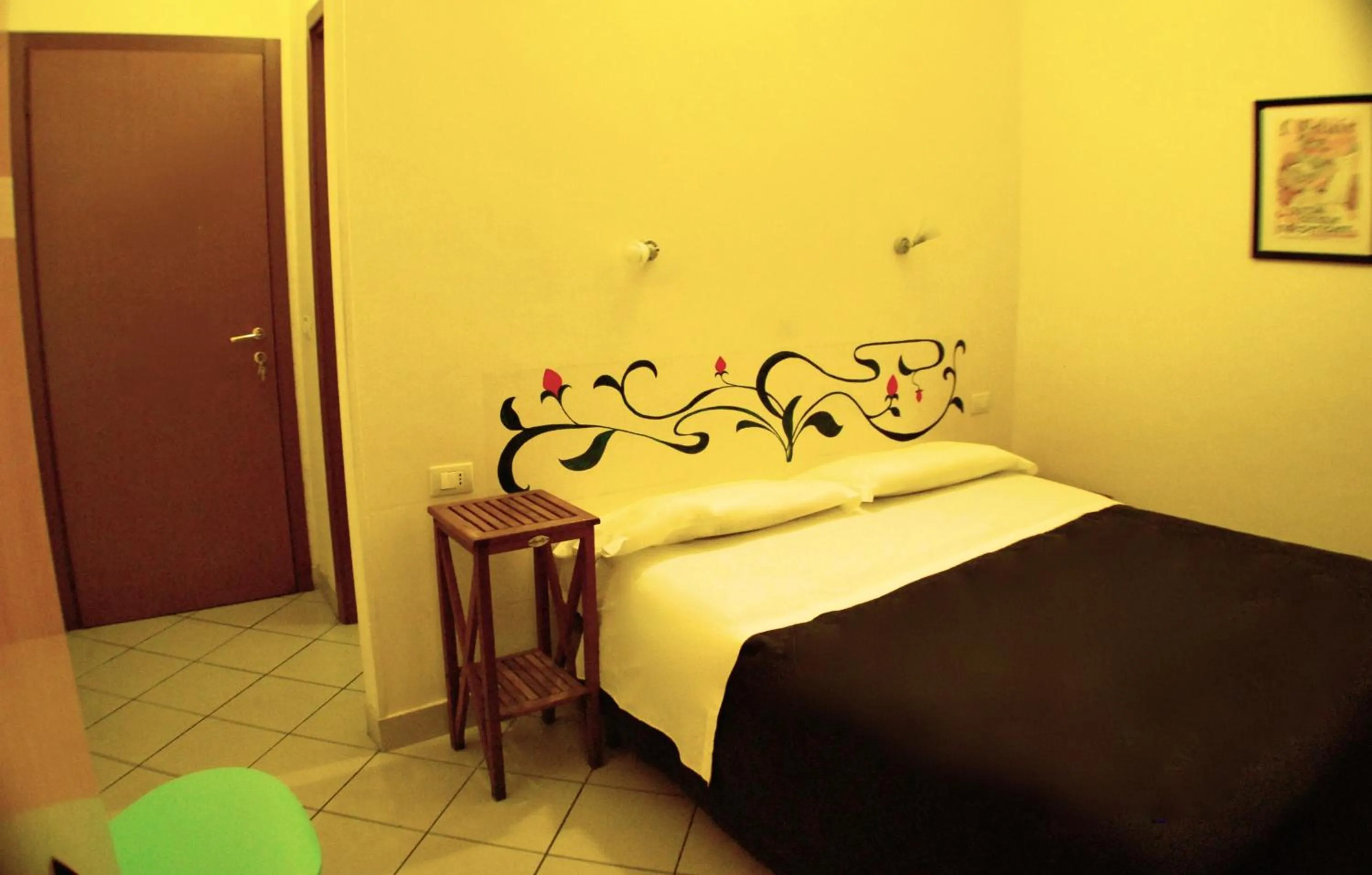 Bed in AlbergoTeatro