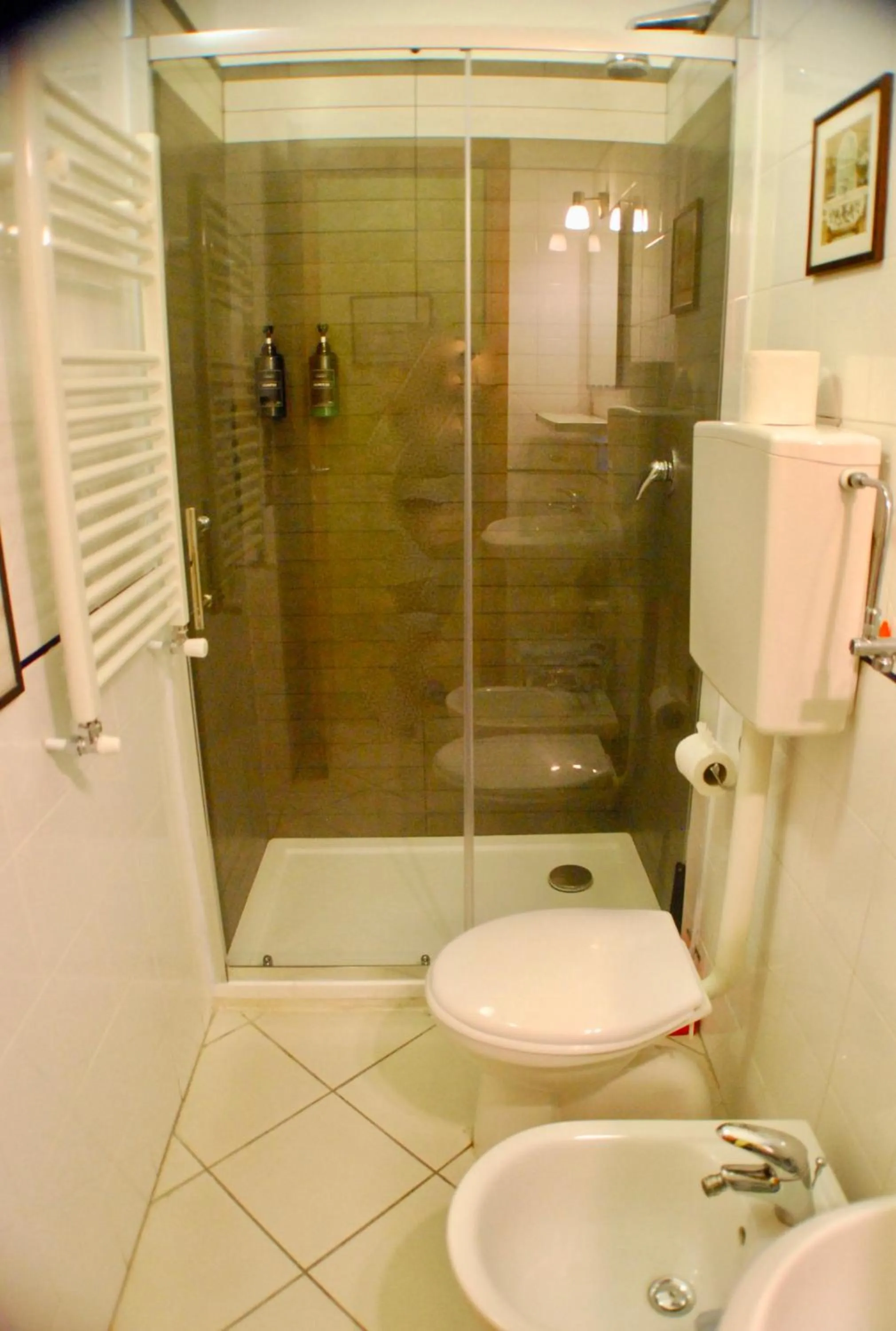 Shower in AlbergoTeatro