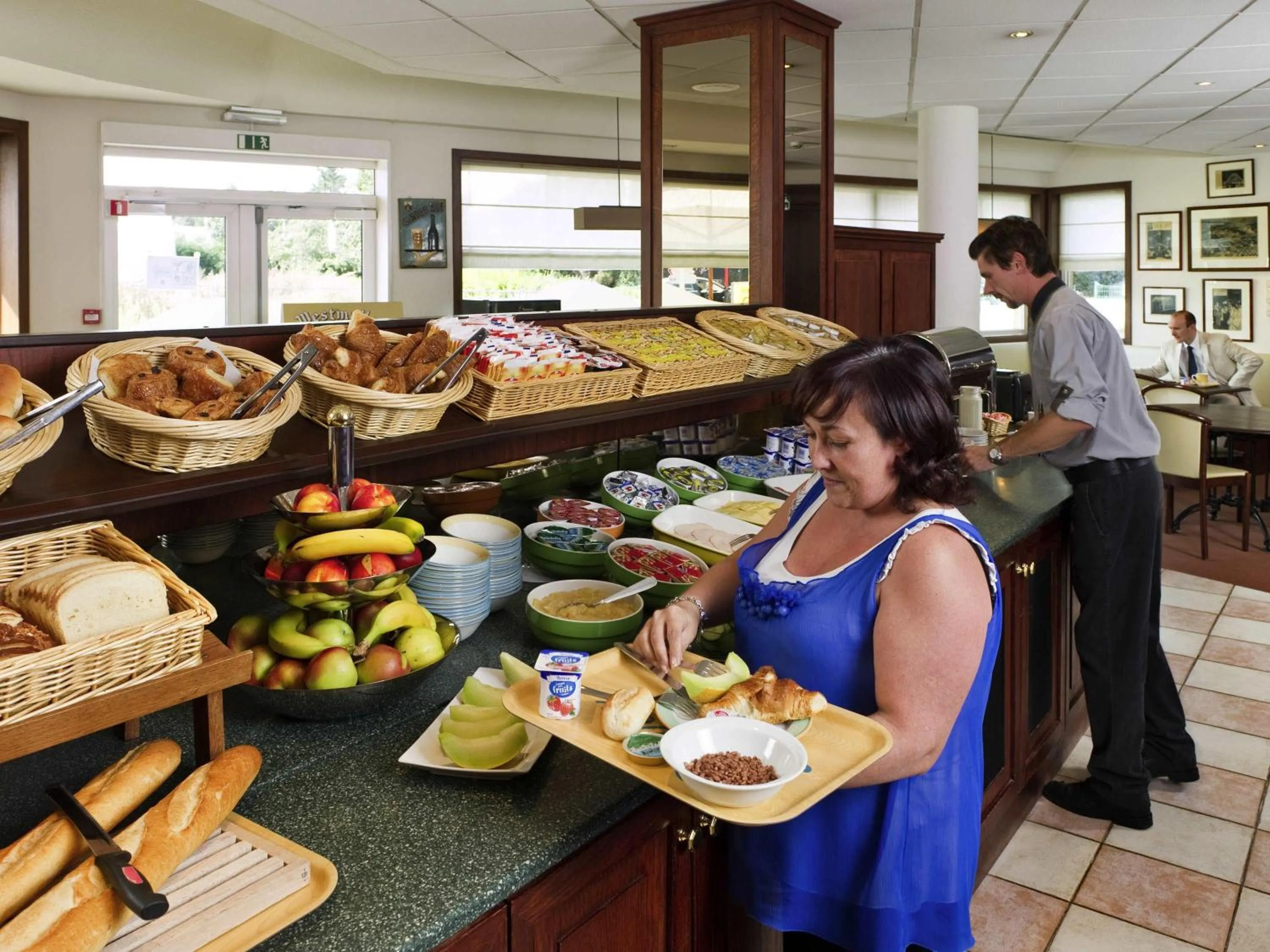 Breakfast in ibis Hotel Brussels Expo Atomium