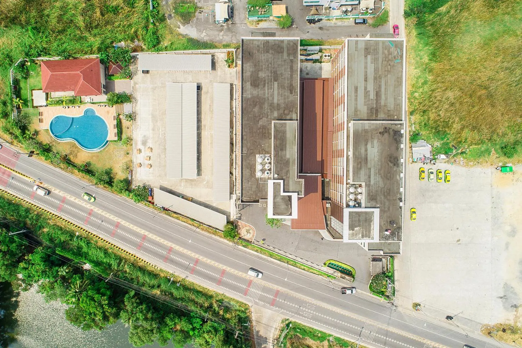 Bird's eye view in The Cotai Luxury Design Hotel