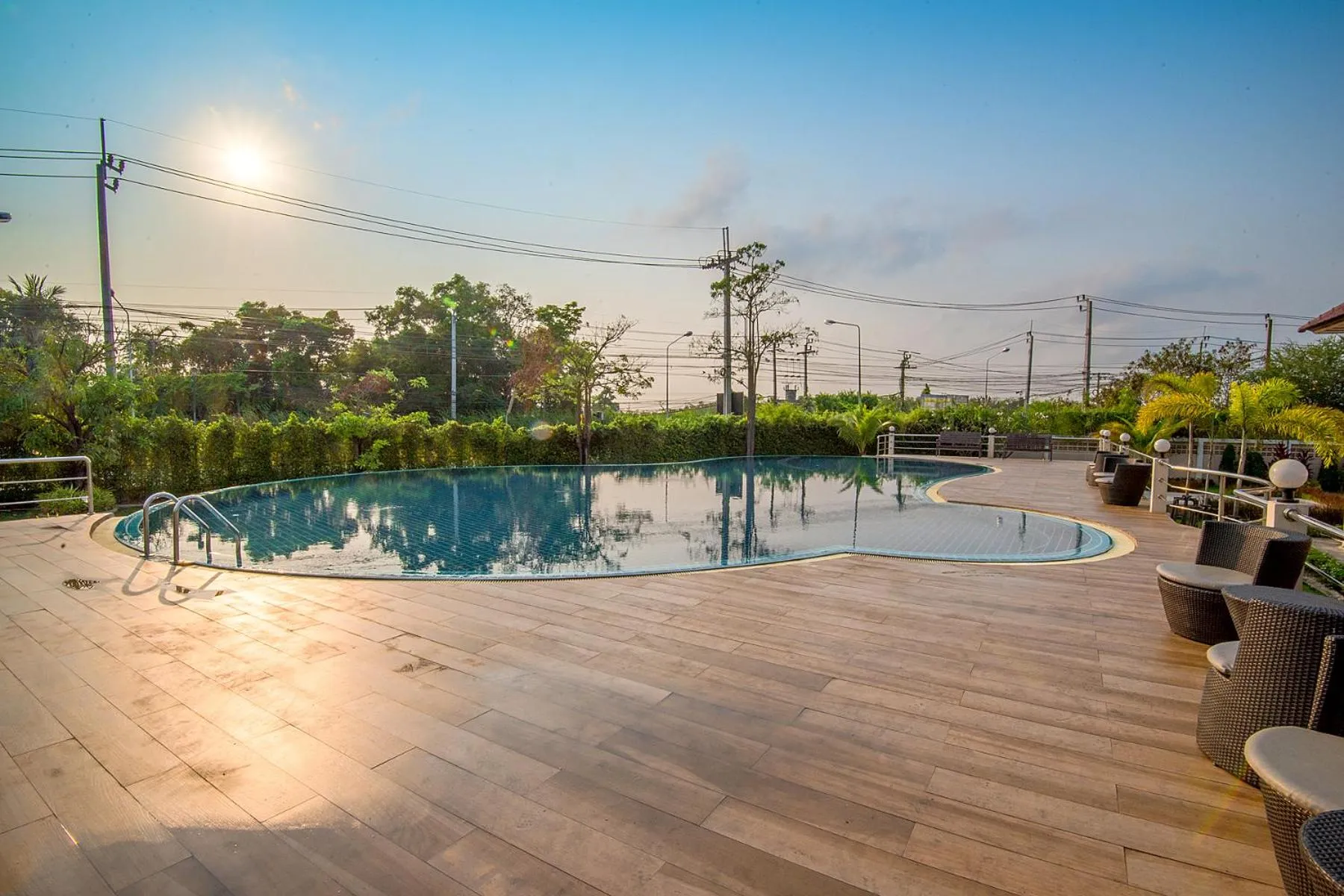 Swimming pool in The Cotai Luxury Design Hotel