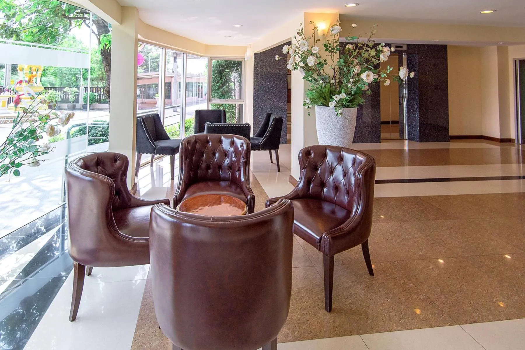 Seating area in The Cotai Luxury Design Hotel