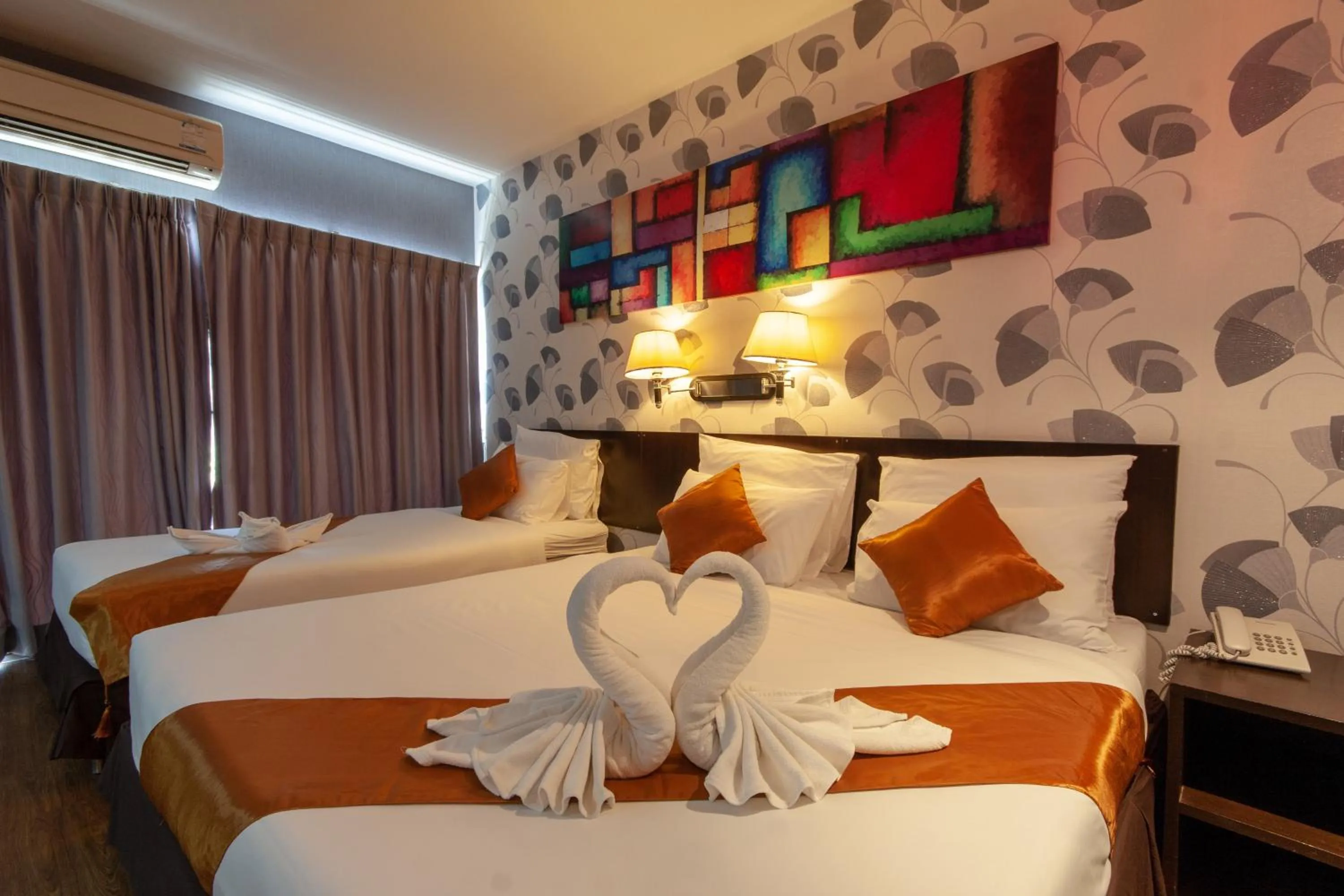 Bedroom in The Cotai Luxury Design Hotel