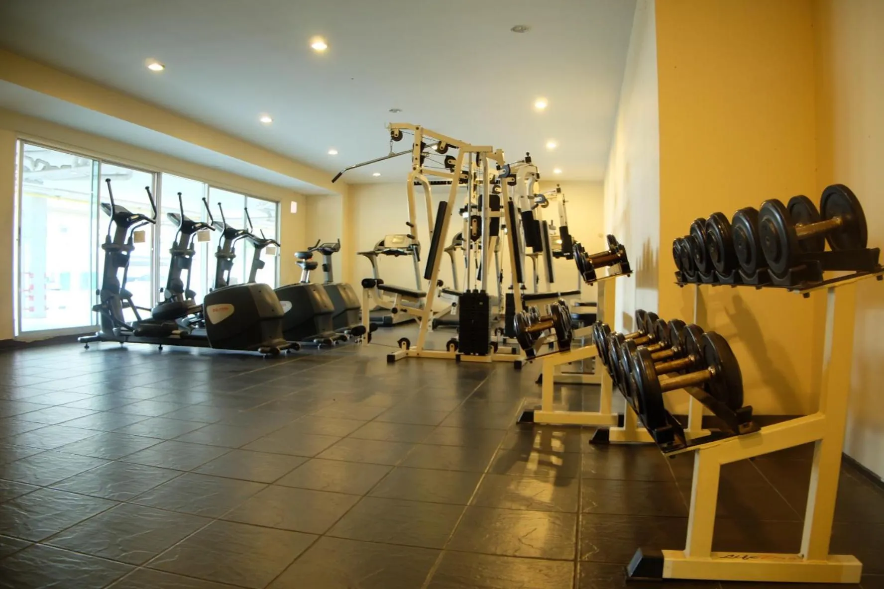 Fitness centre/facilities in The Cotai Luxury Design Hotel