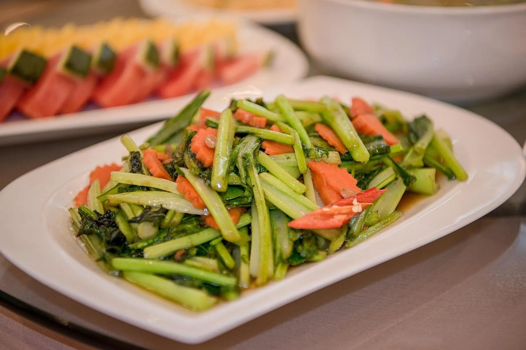 Food close-up in The Cotai Luxury Design Hotel