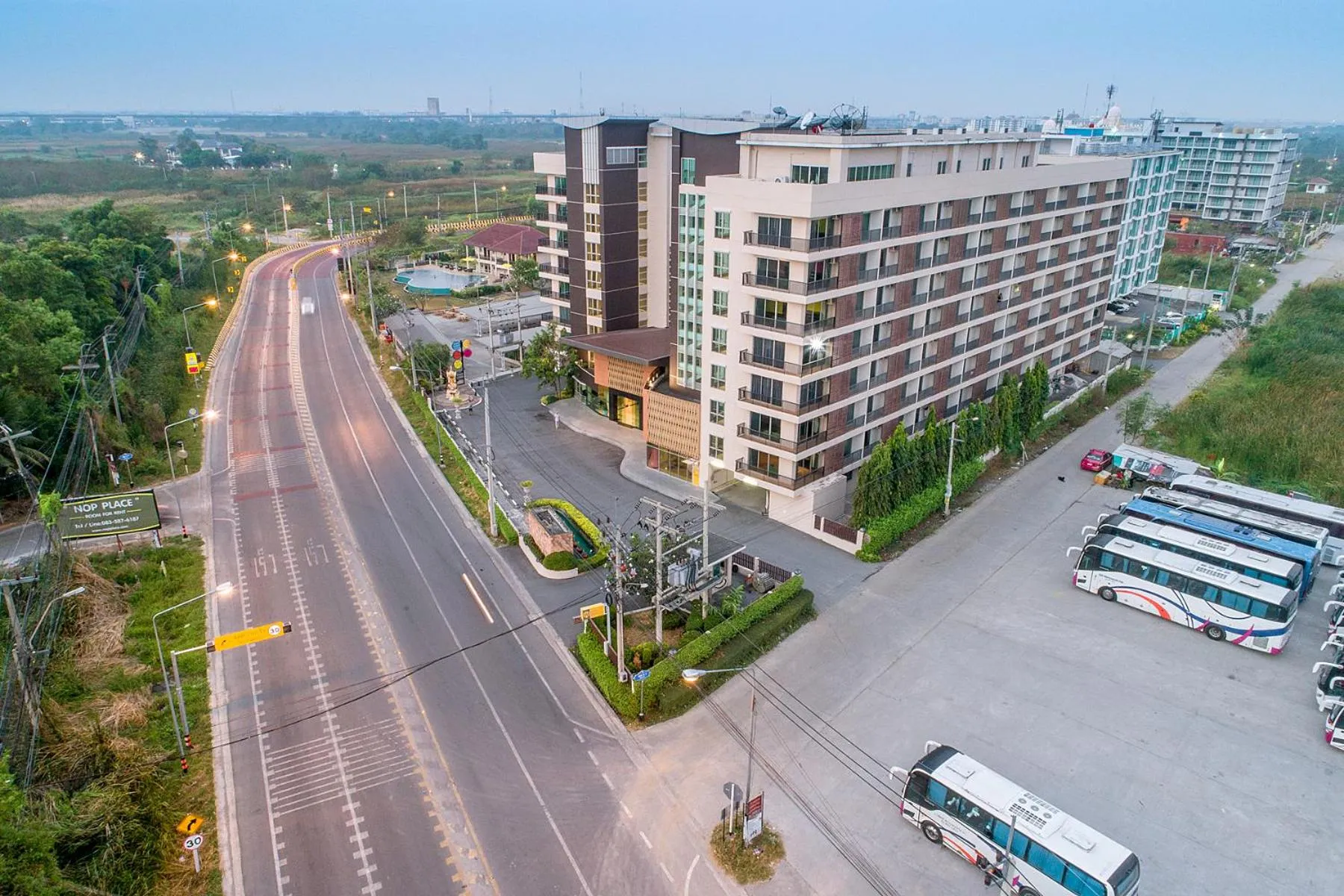 Bird's eye view in The Cotai Luxury Design Hotel