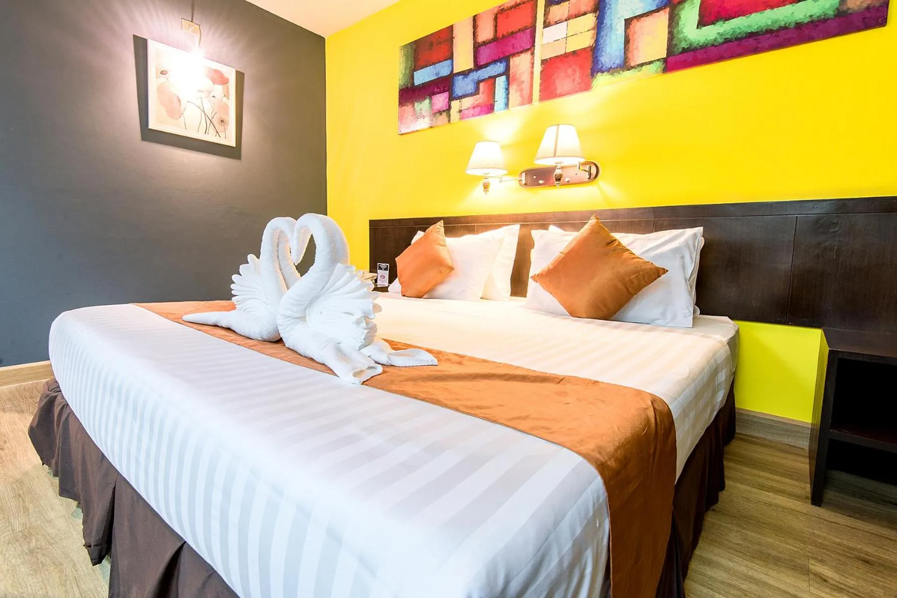 Bedroom in The Cotai Luxury Design Hotel