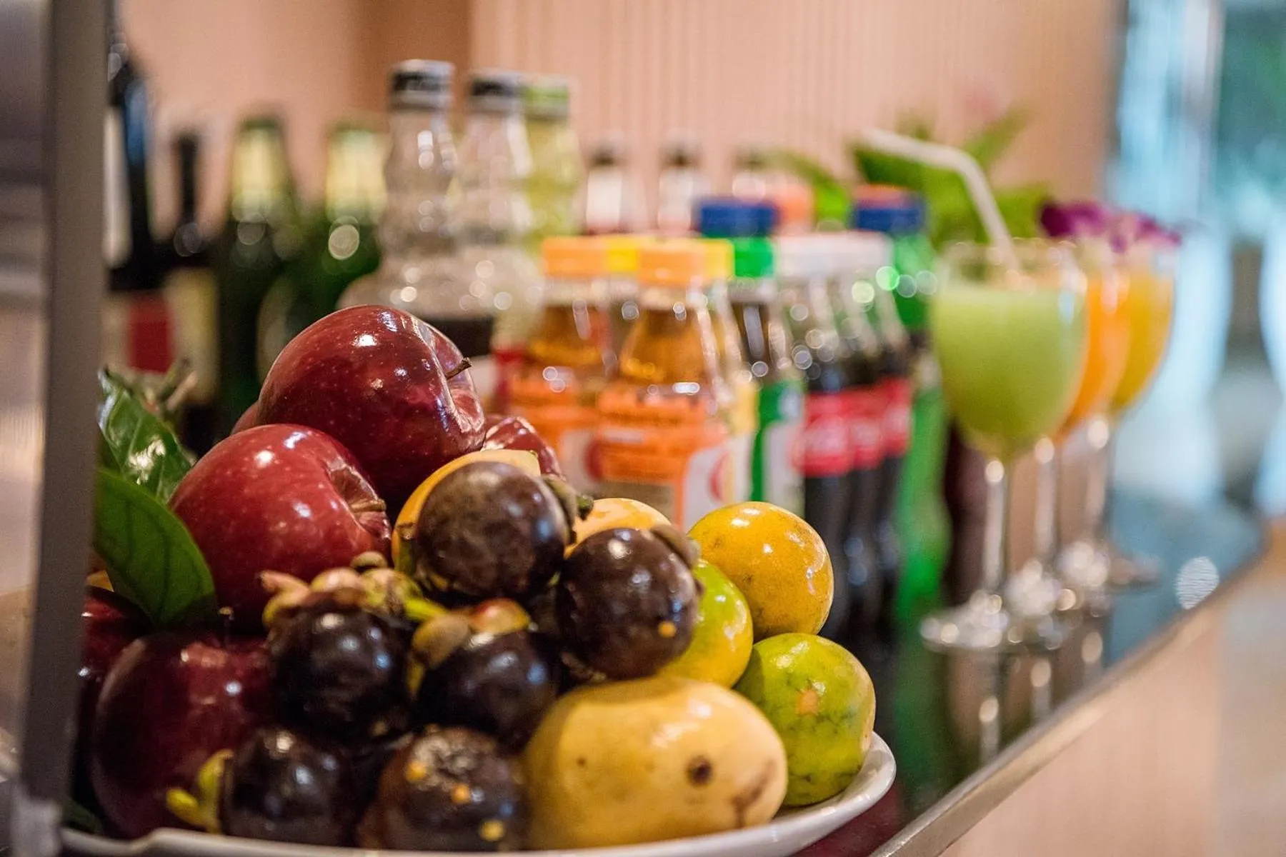 Lounge or bar in The Cotai Luxury Design Hotel