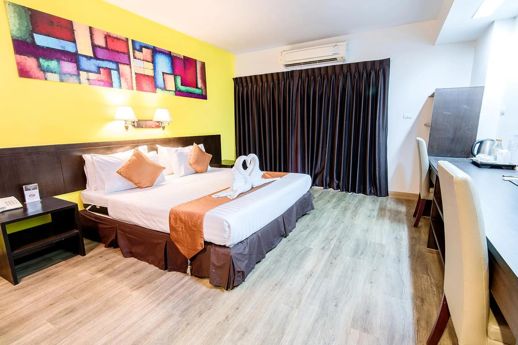 Bedroom in The Cotai Luxury Design Hotel