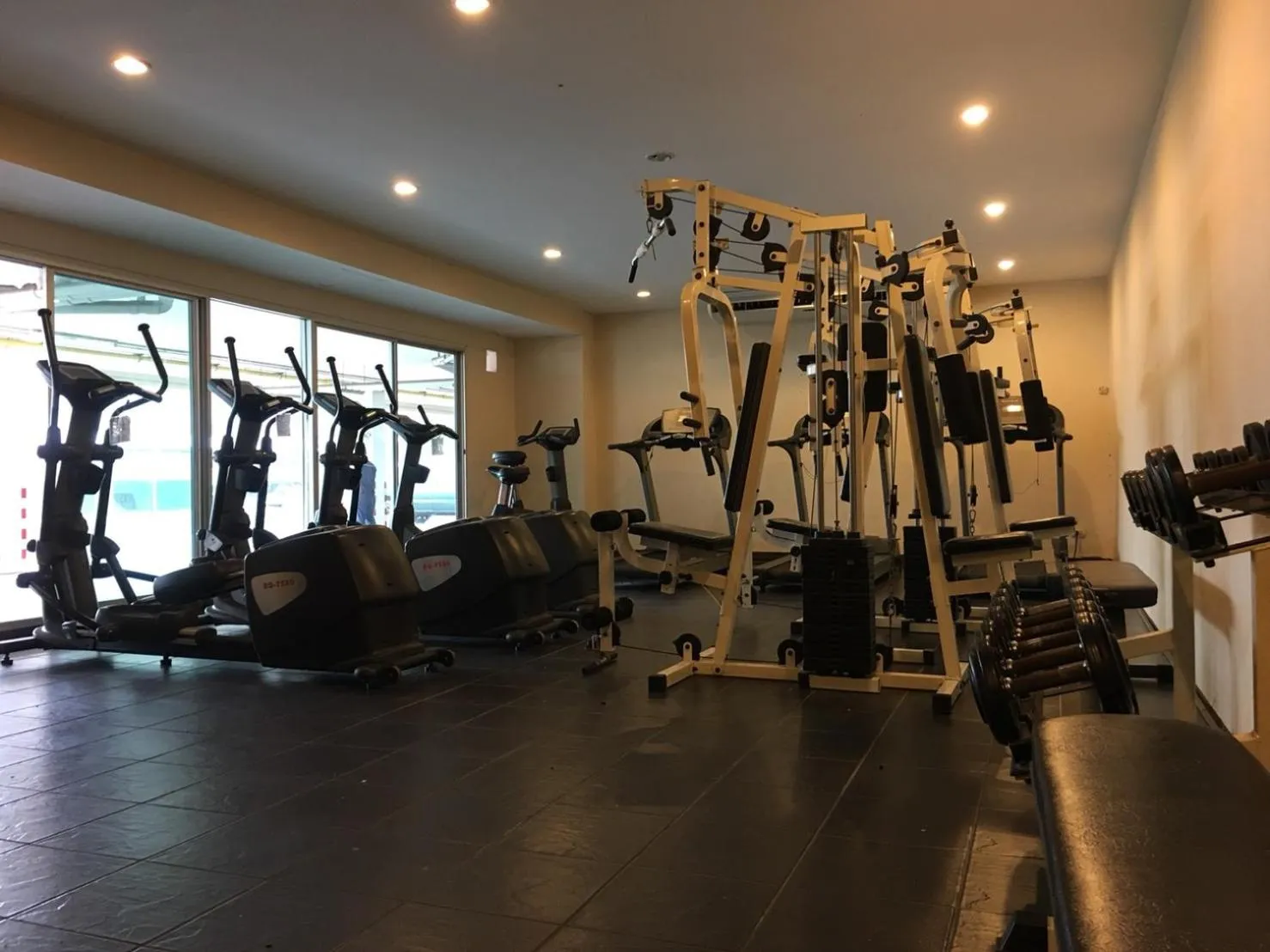 Fitness centre/facilities in The Cotai Luxury Design Hotel