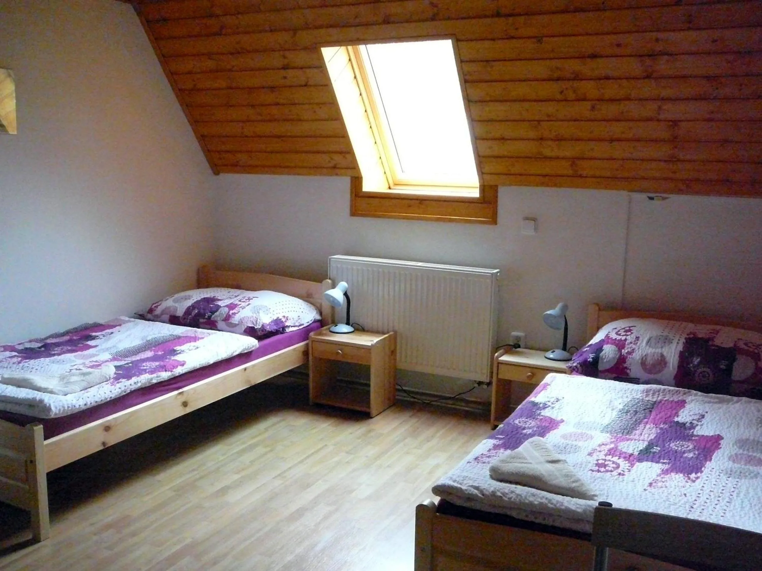 Bed in Ubytování nad Bisonem