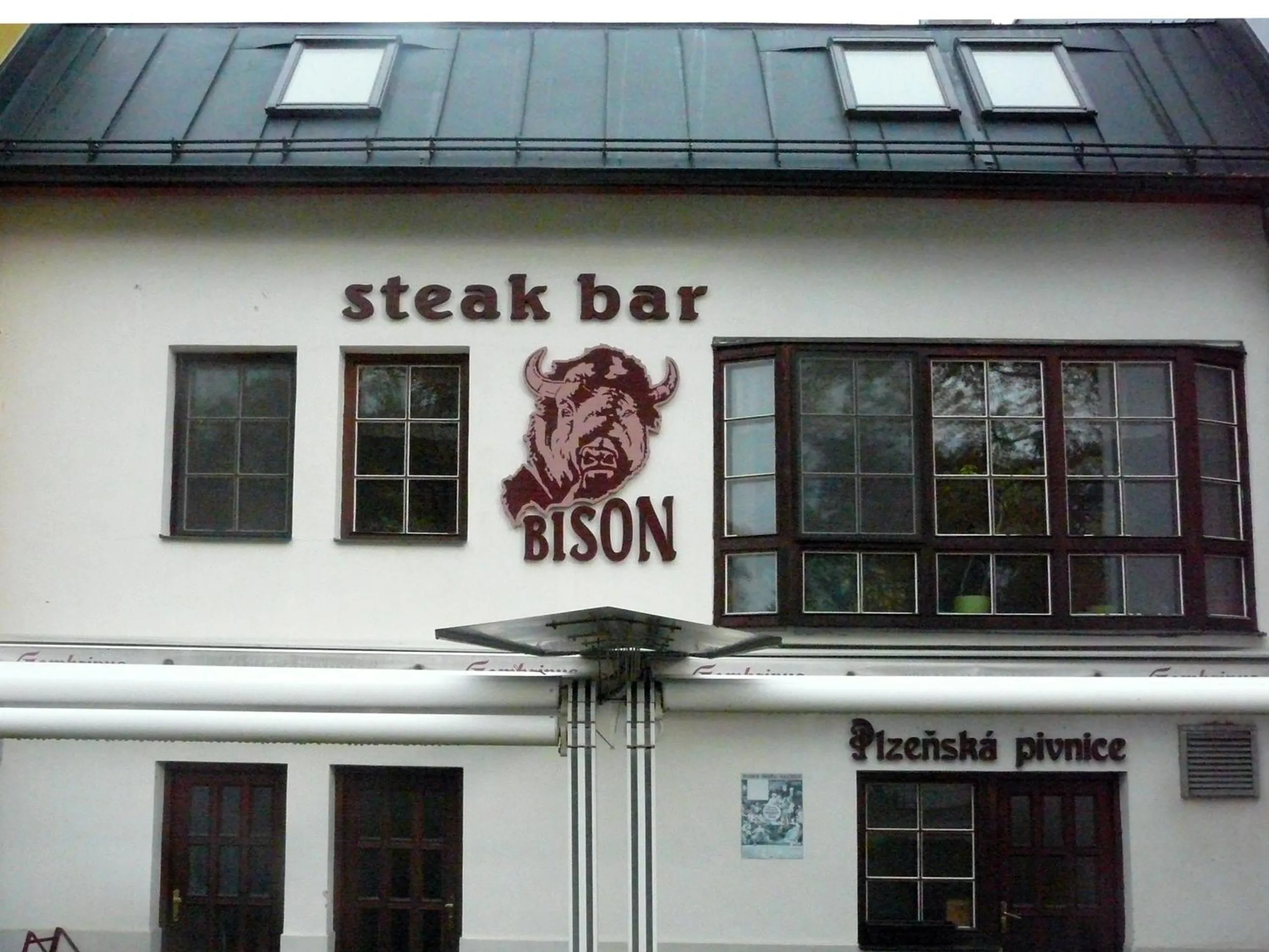 Property building in Ubytování nad Bisonem