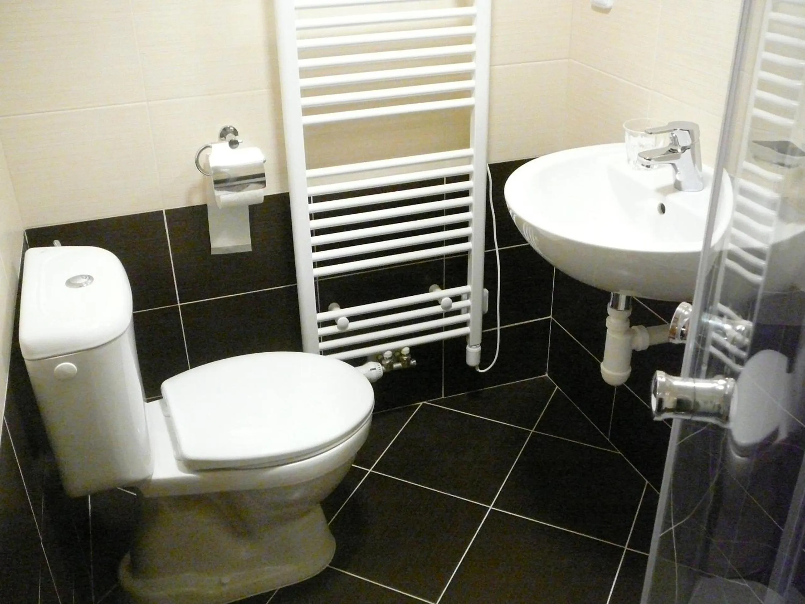 Bathroom in Ubytování nad Bisonem
