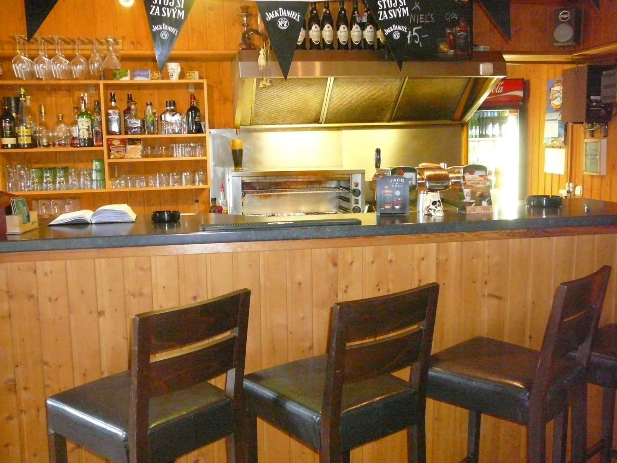 Lounge or bar in Ubytování nad Bisonem