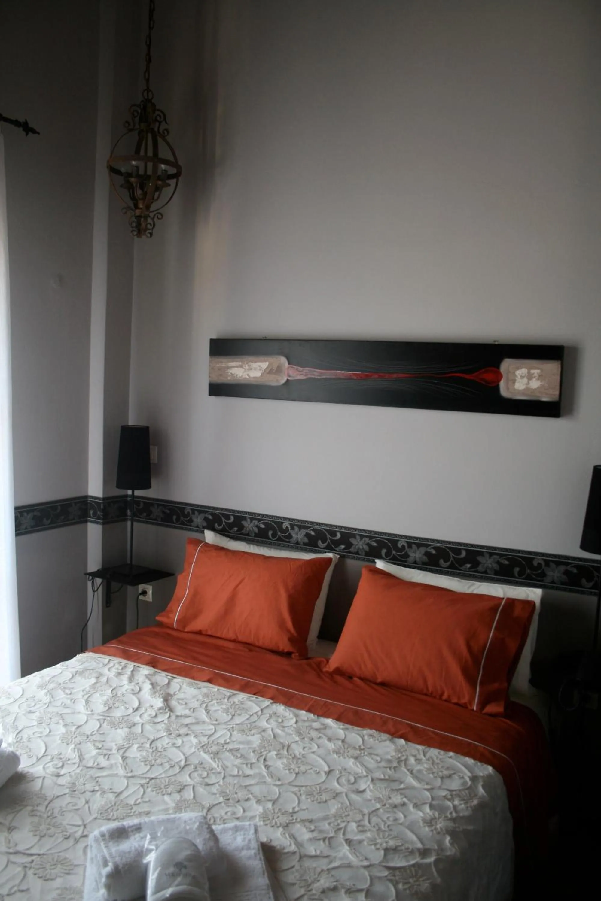 Decorative detail in Volidiera Guesthouse