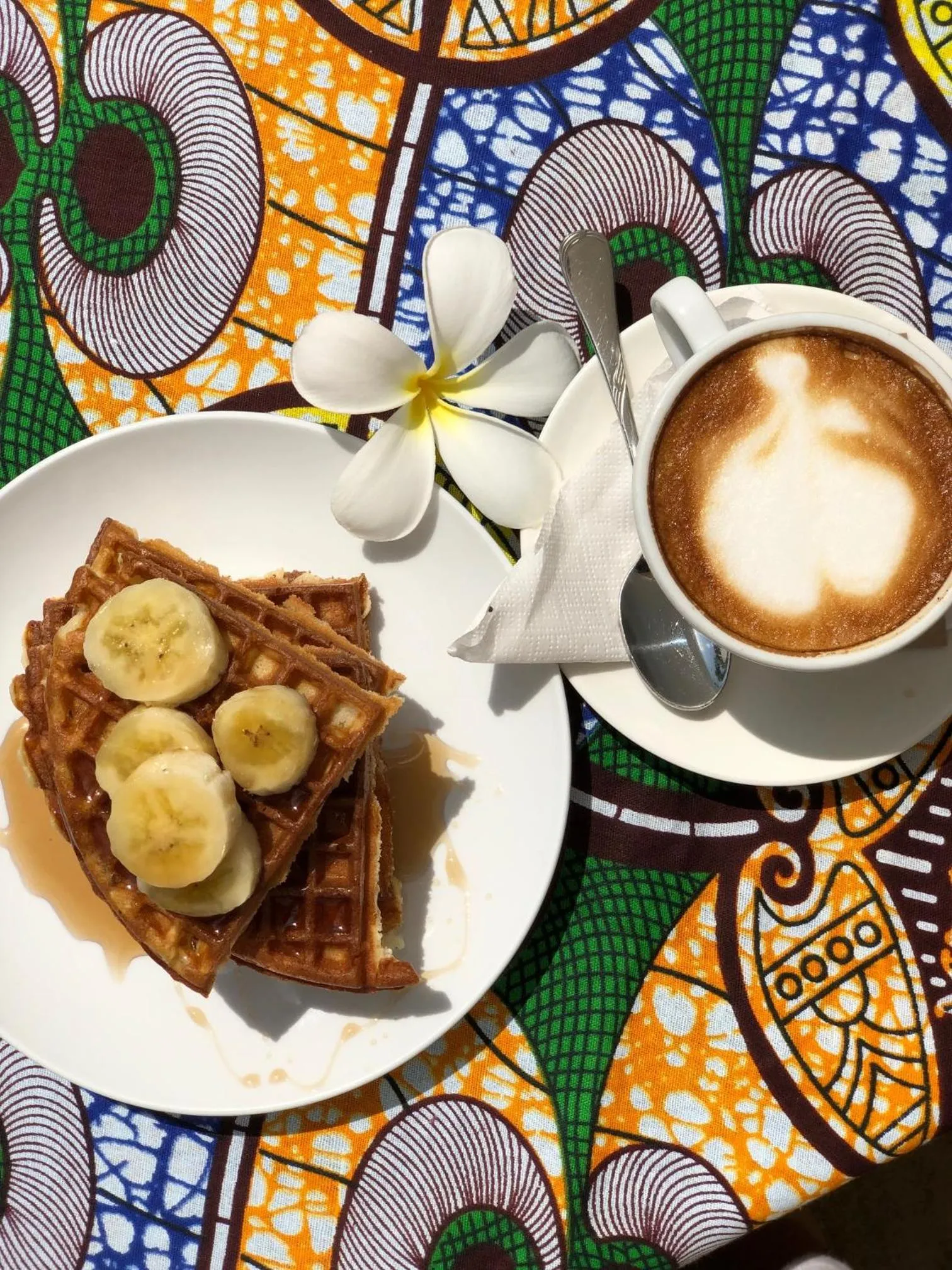 Food close-up in Zanzibar Queen Hotel