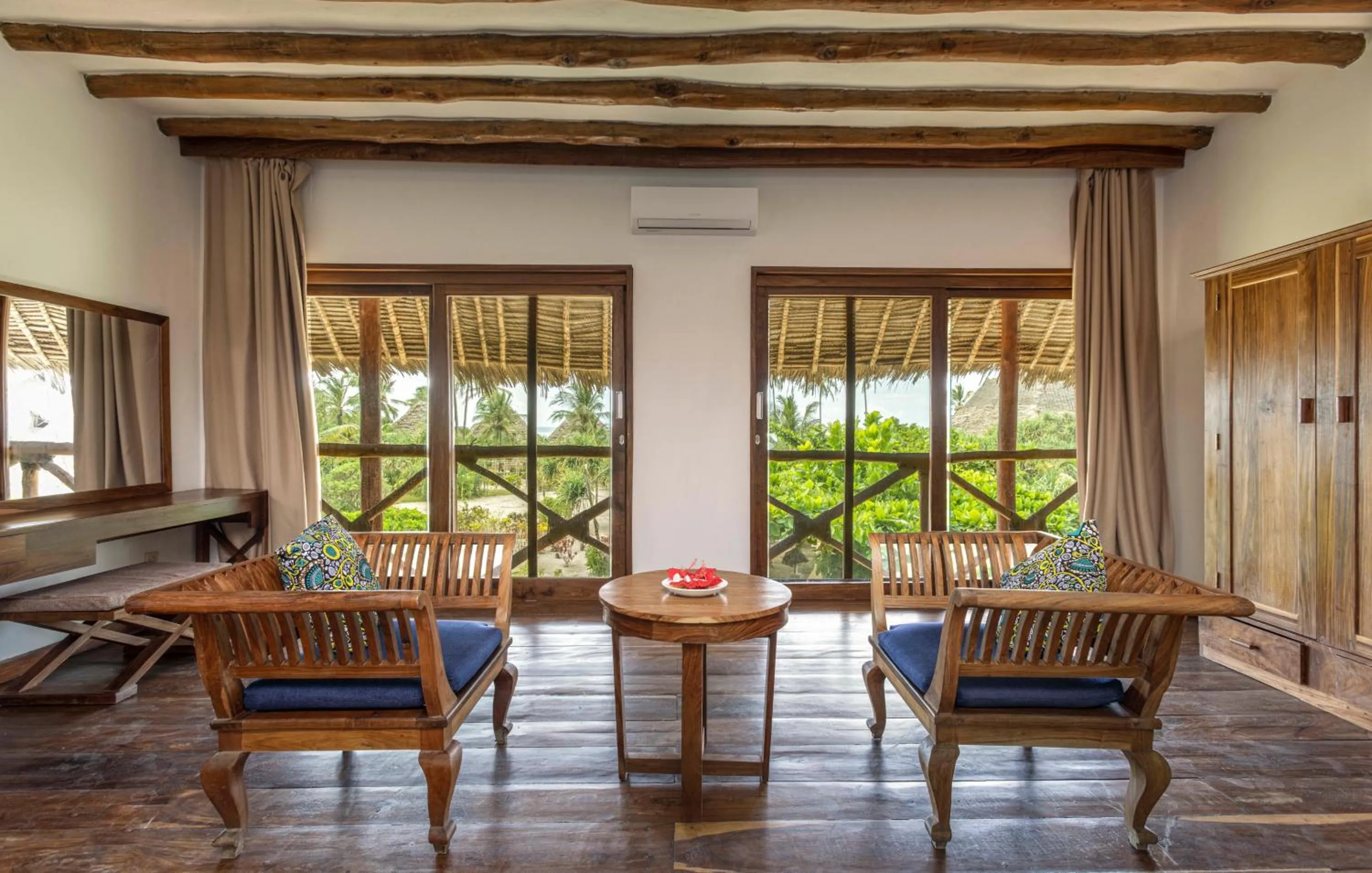 Living room in Zanzibar Queen Hotel