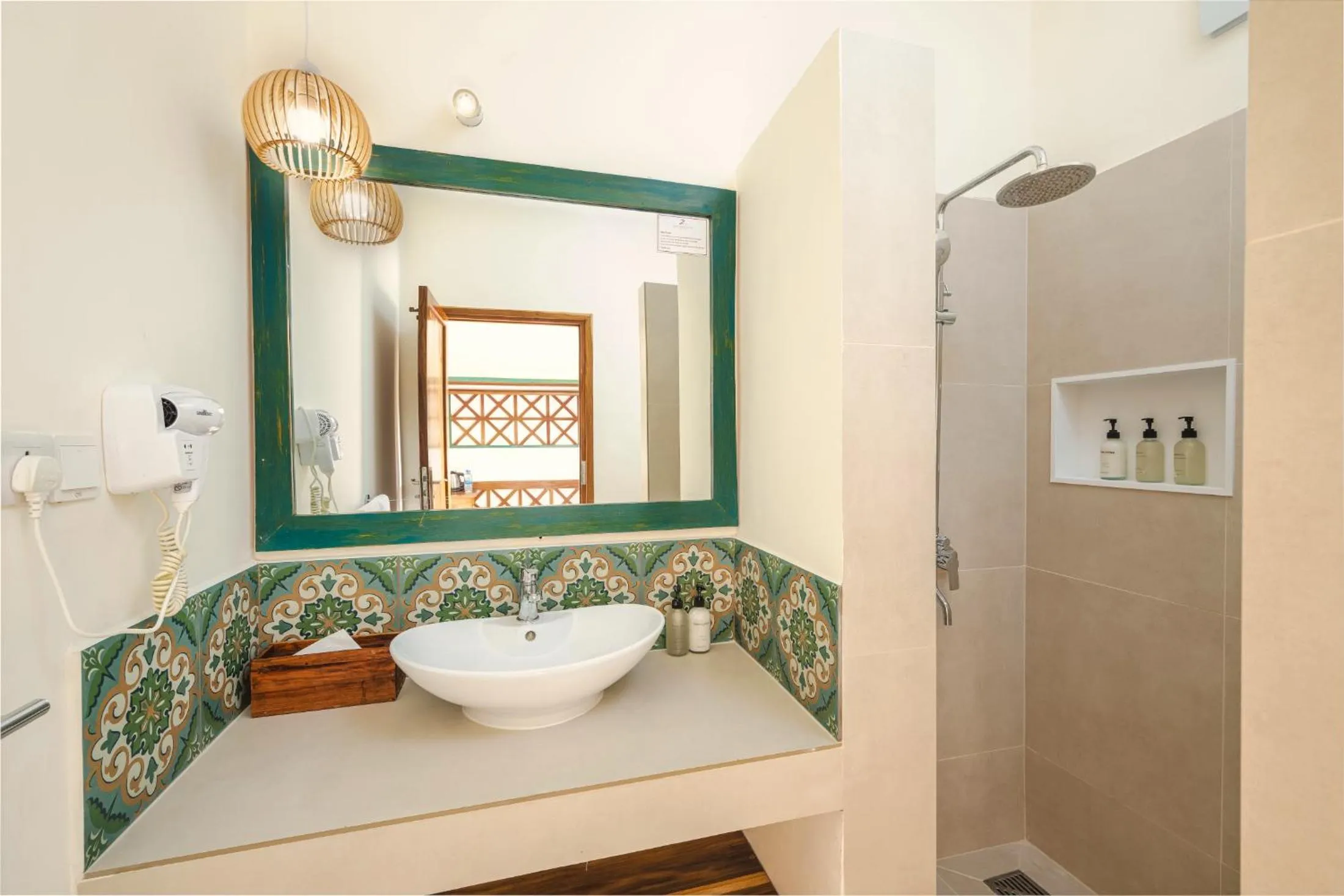 Bathroom in Zanzibar Queen Hotel