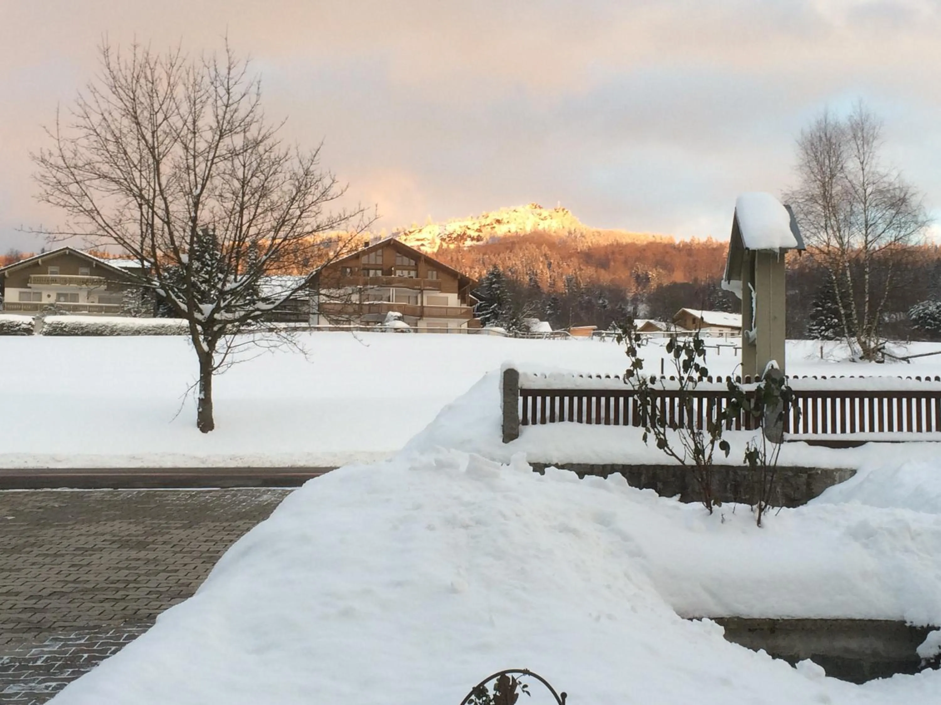 Winter in Gästehaus Biggi