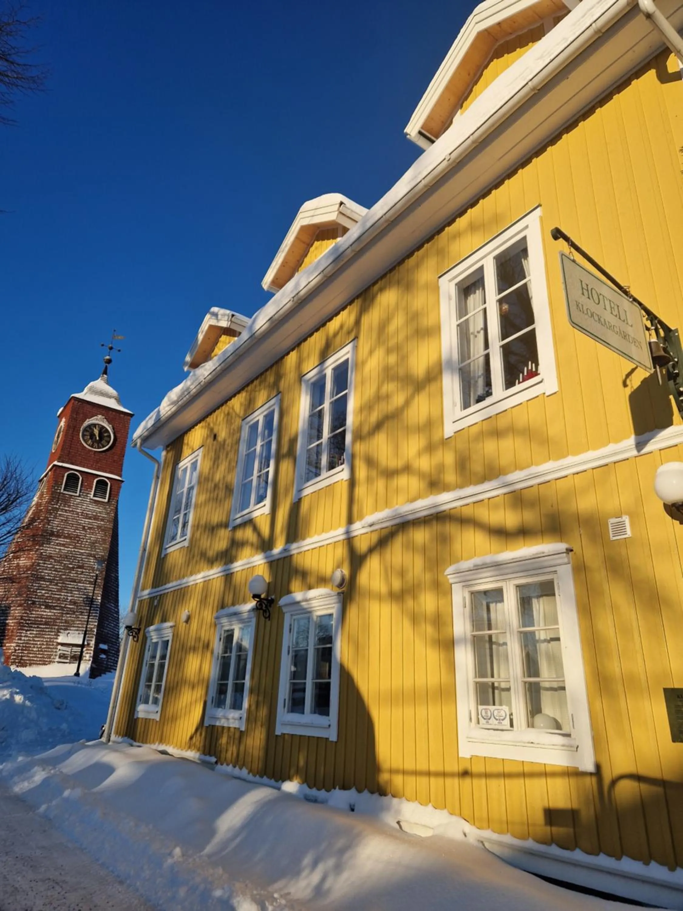 Property building in Gårdshotell Klockargården Öregrund