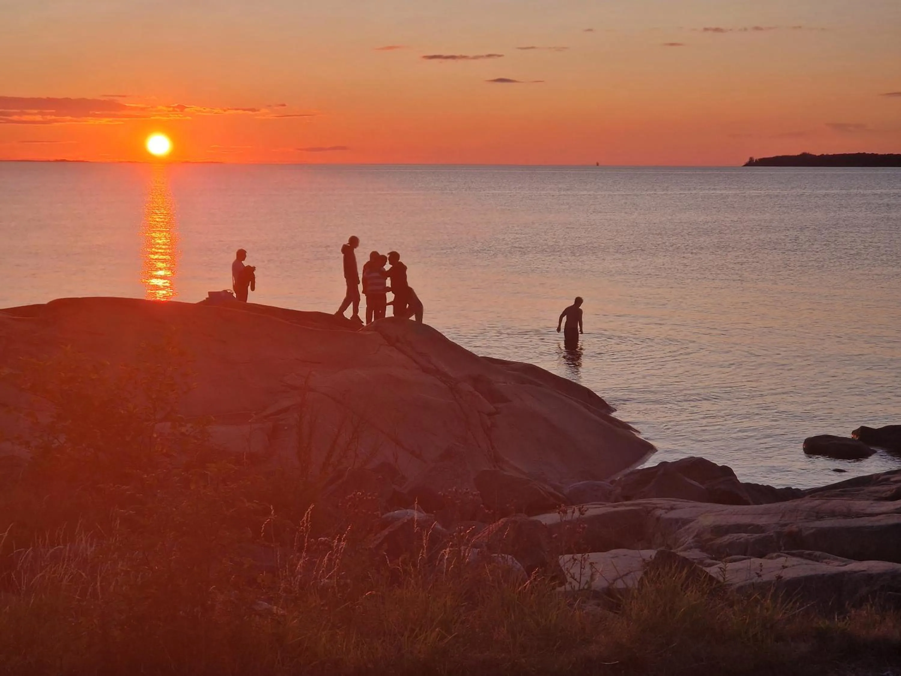 Natural landscape in Gårdshotell Klockargården Öregrund