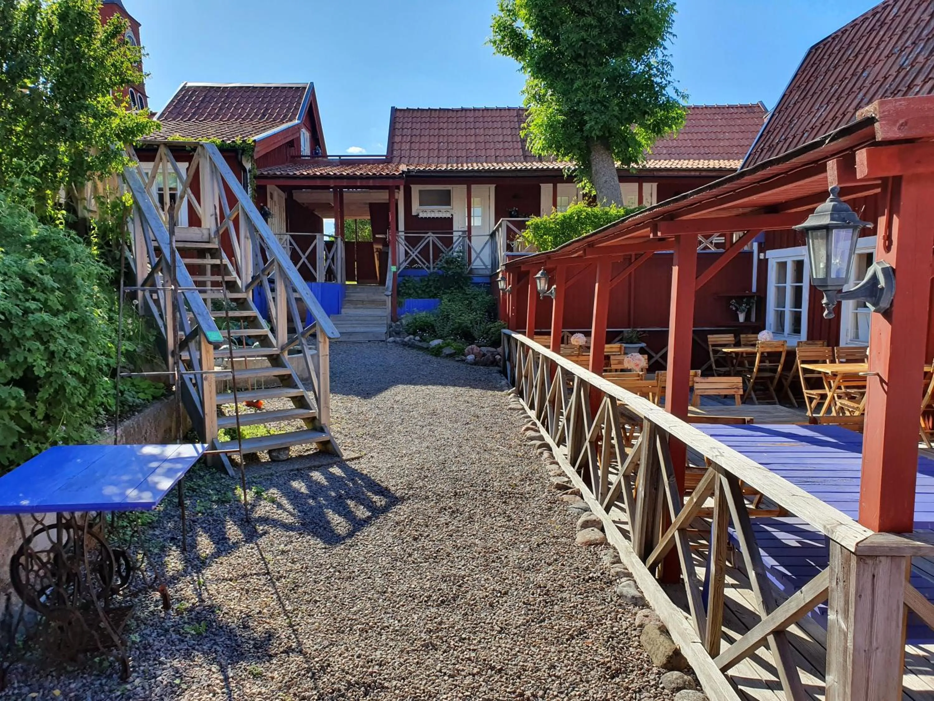 Property building in Gårdshotell Klockargården Öregrund