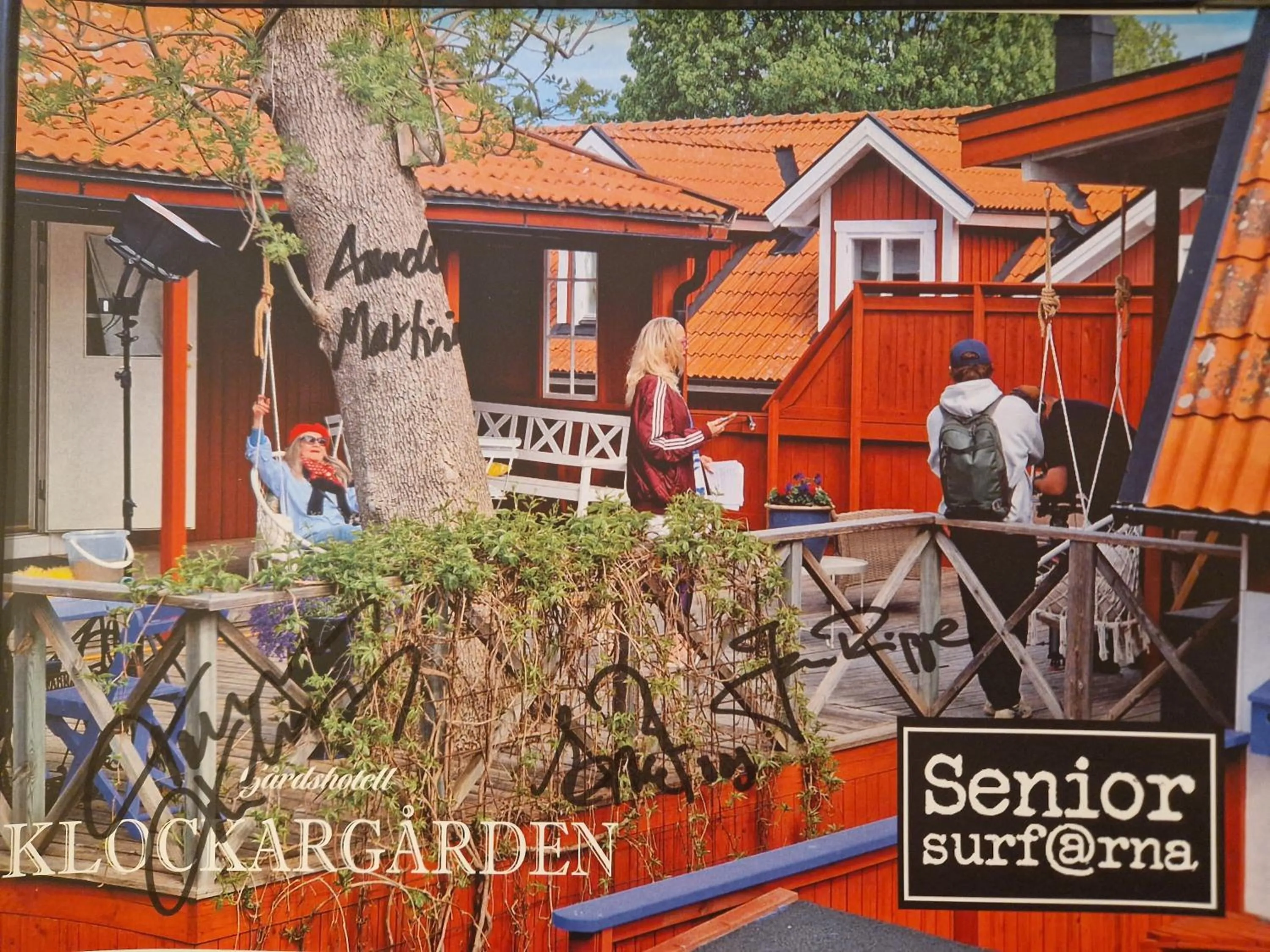 Property building in Gårdshotell Klockargården Öregrund