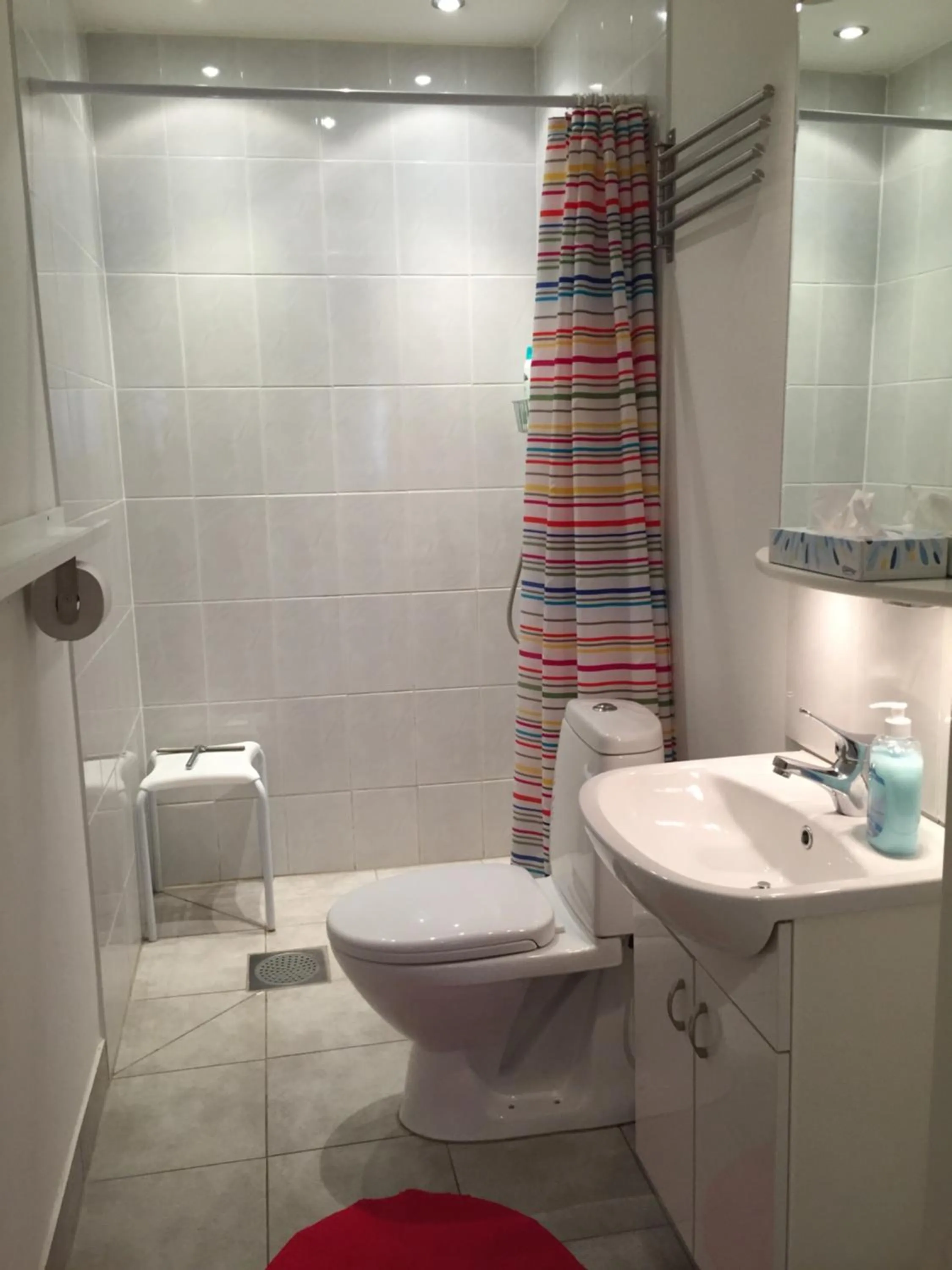 Bathroom in Gårdshotell Klockargården Öregrund