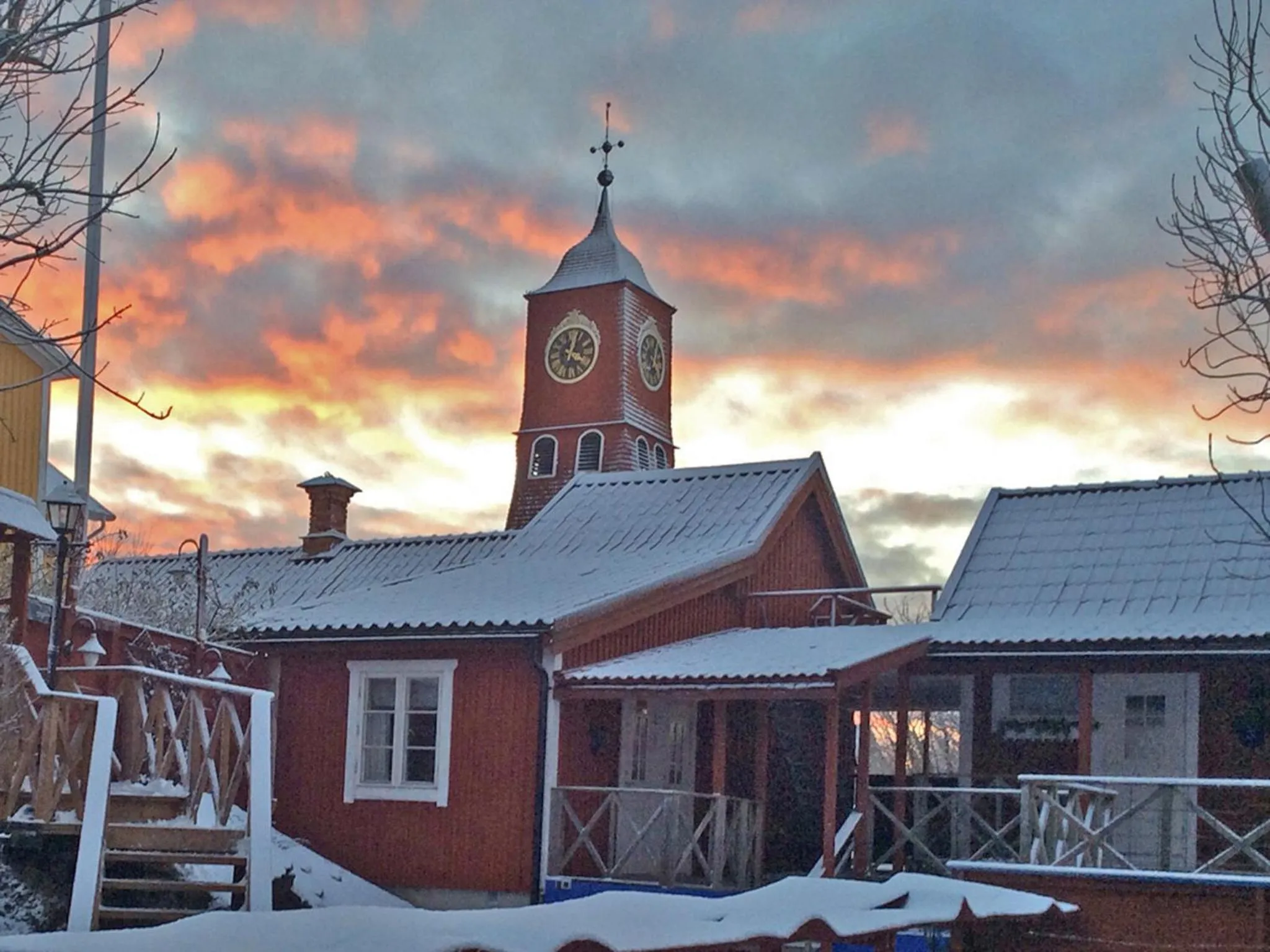 Property building in Gårdshotell Klockargården Öregrund