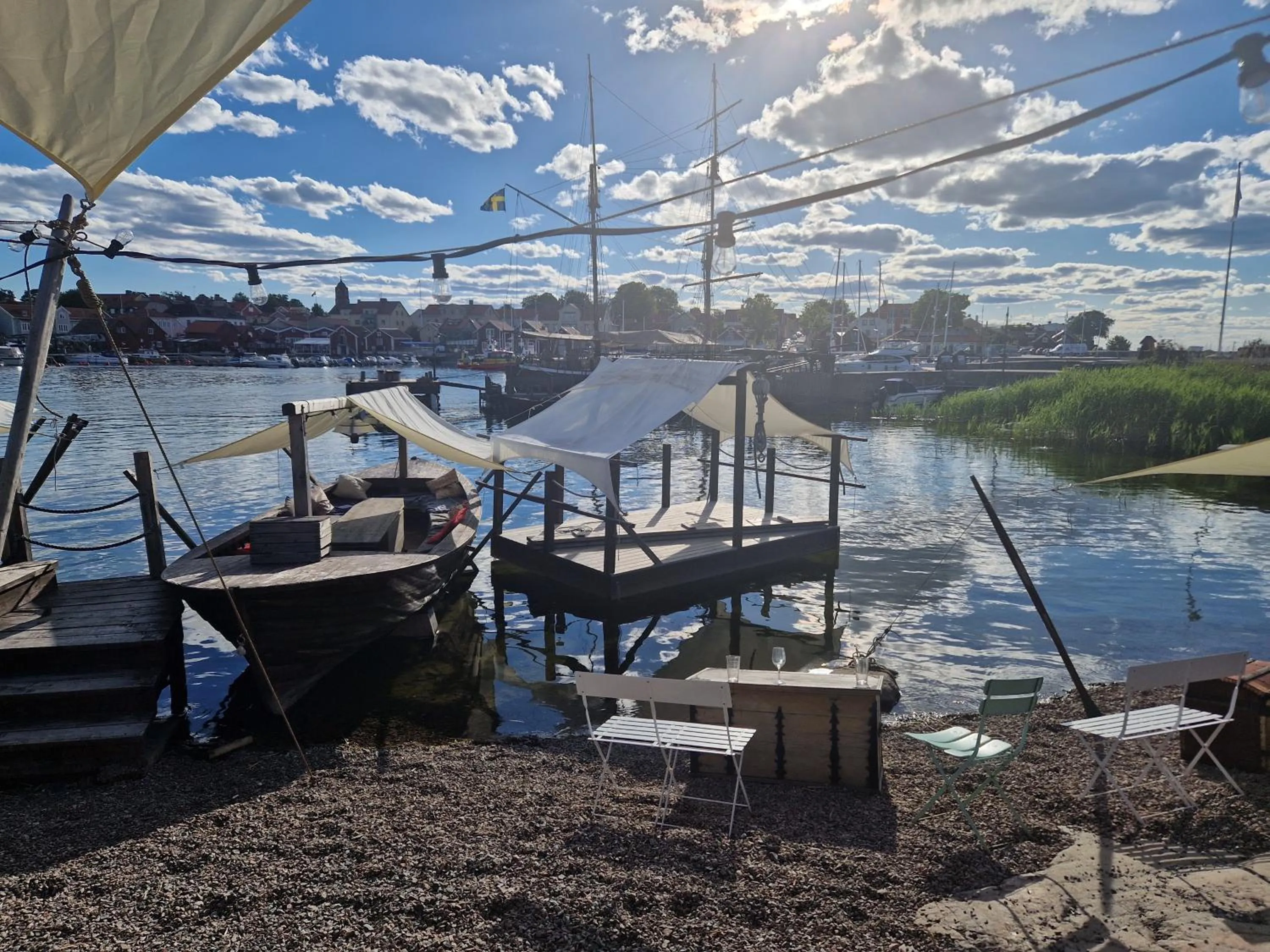 Restaurant/places to eat in Gårdshotell Klockargården Öregrund