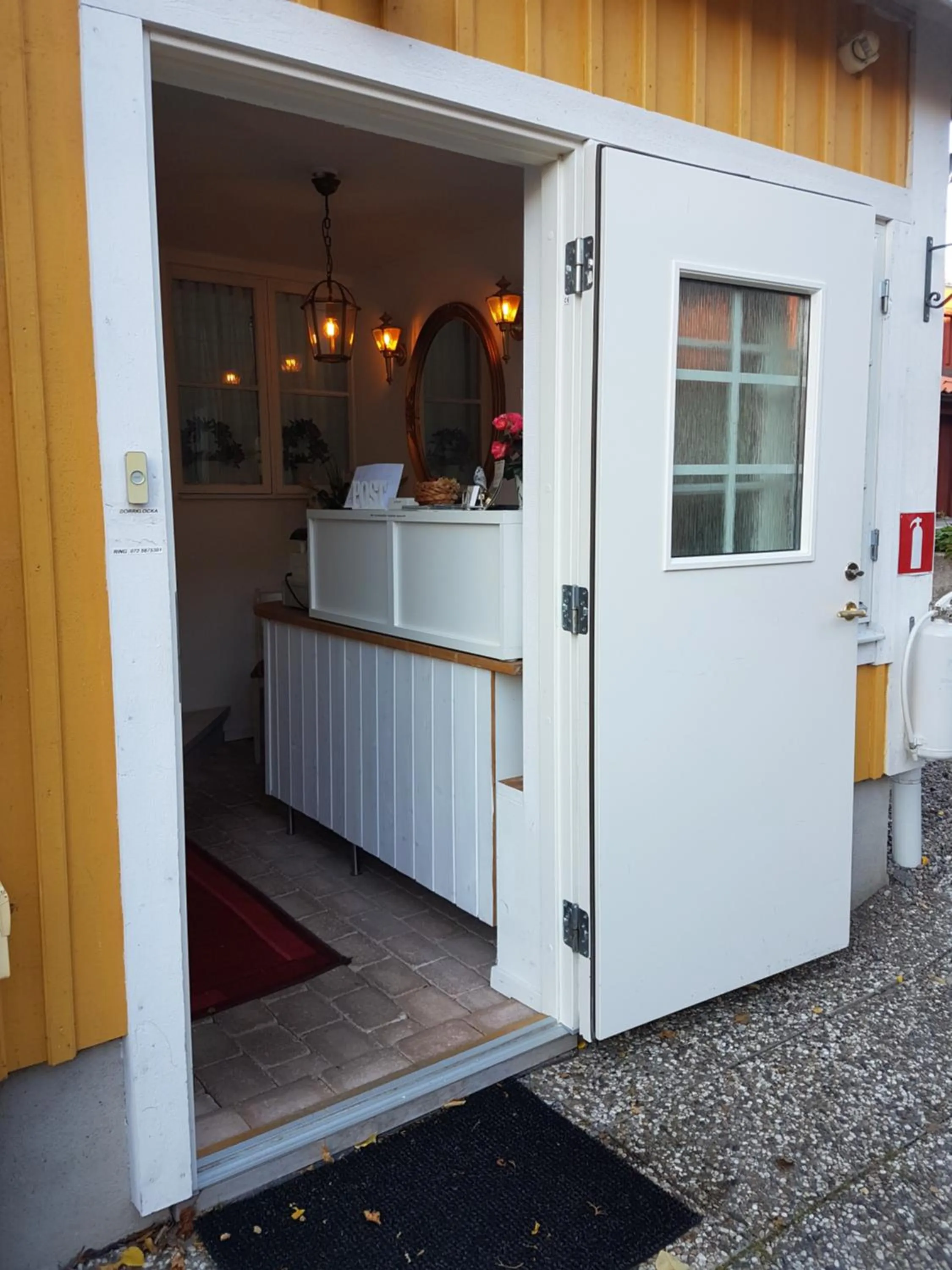 Lobby or reception in Gårdshotell Klockargården Öregrund