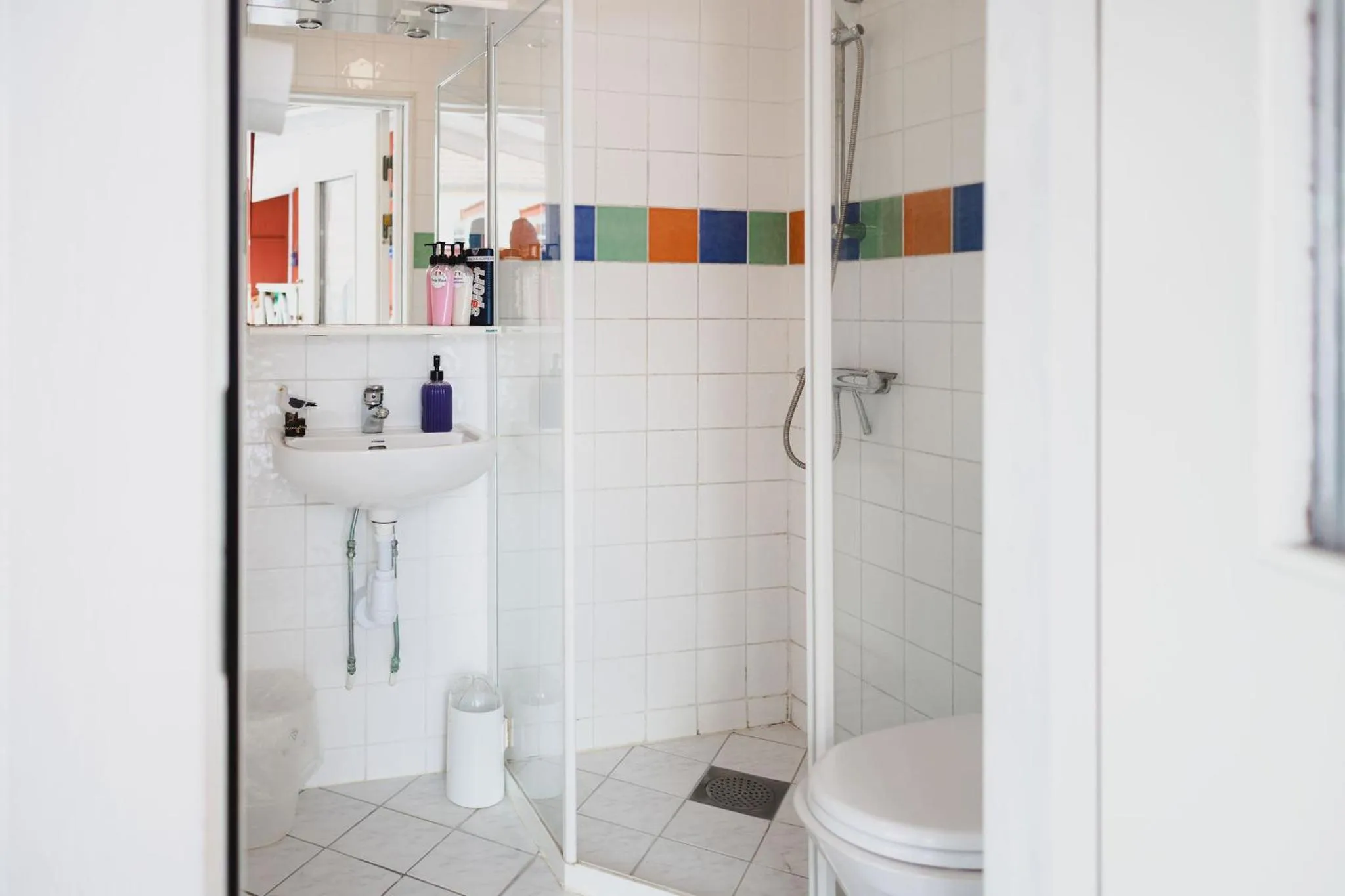 Shower in Gårdshotell Klockargården Öregrund