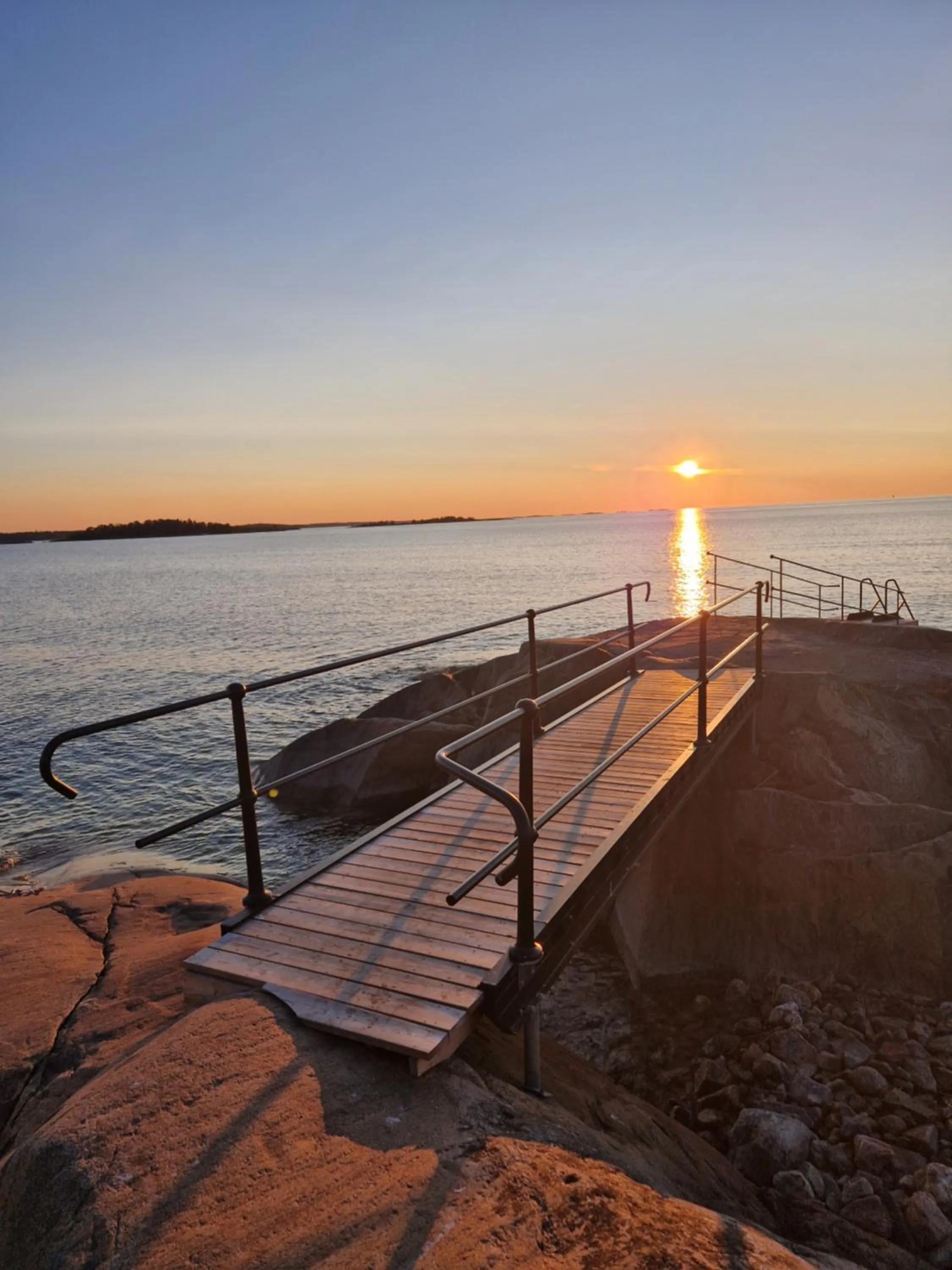 Open Air Bath in Gårdshotell Klockargården Öregrund