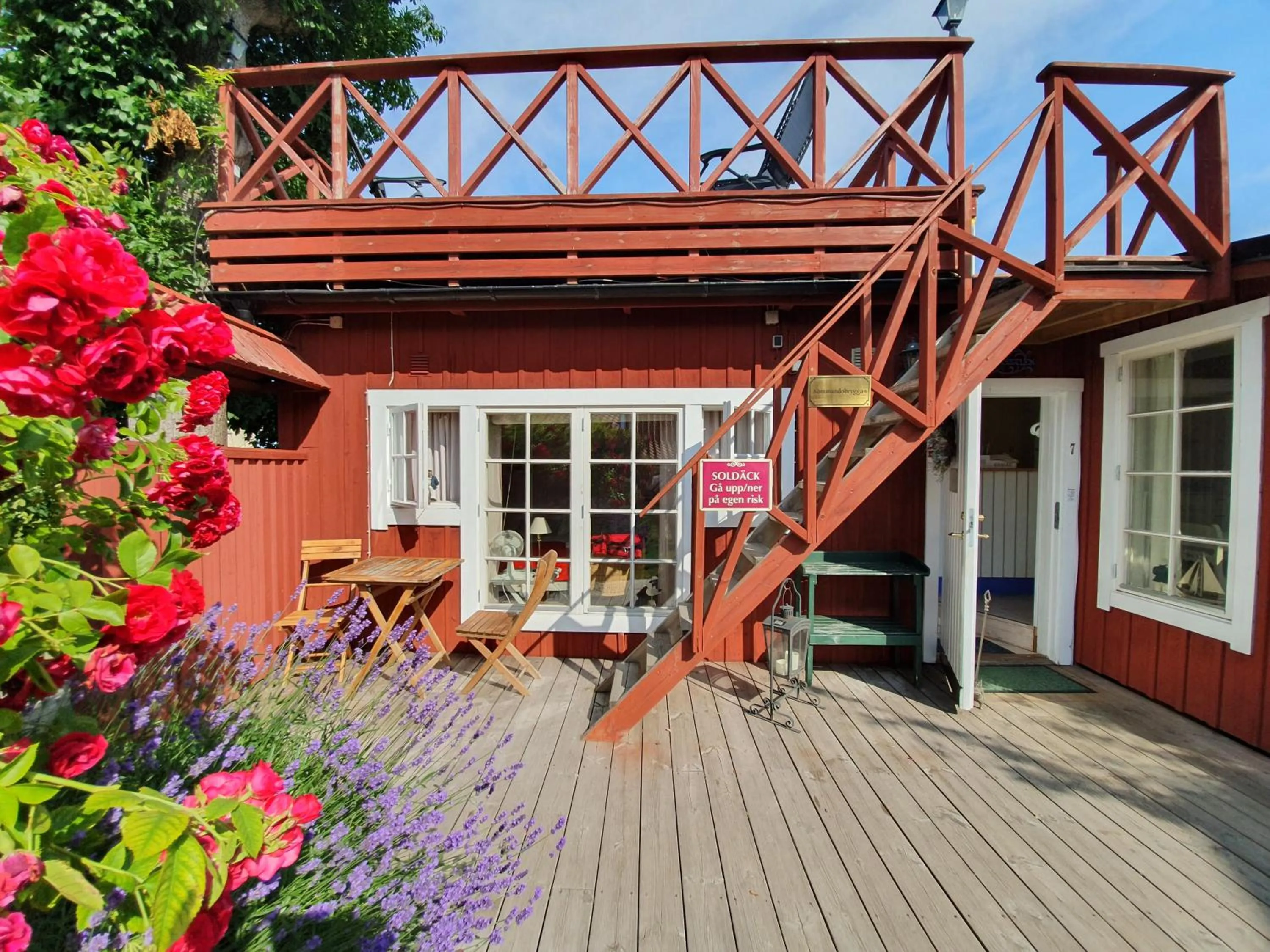 Property building in Gårdshotell Klockargården Öregrund