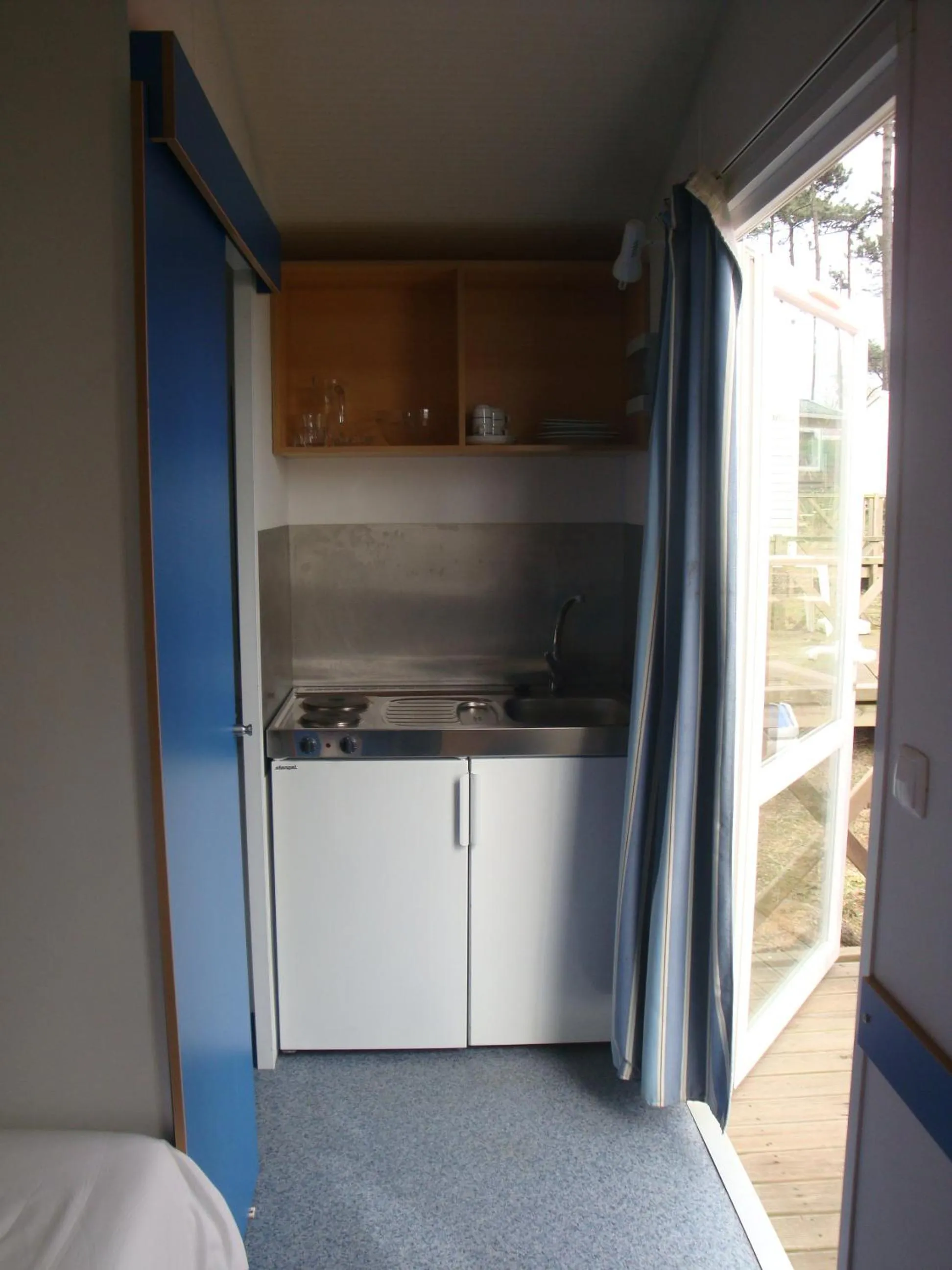 Kitchen or kitchenette in Parque de Campismo Orbitur Canidelo