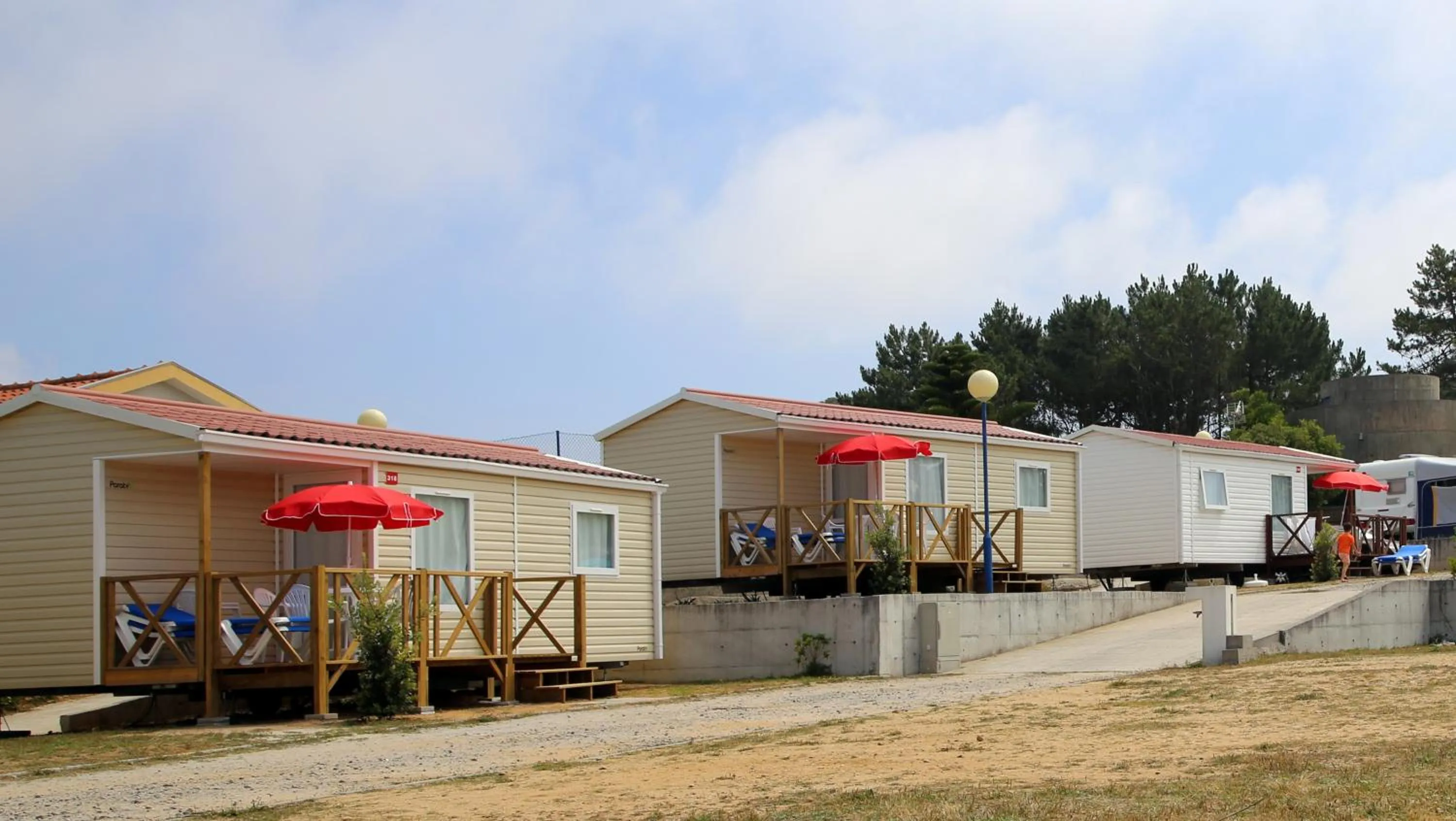 Street view in Parque de Campismo Orbitur Canidelo