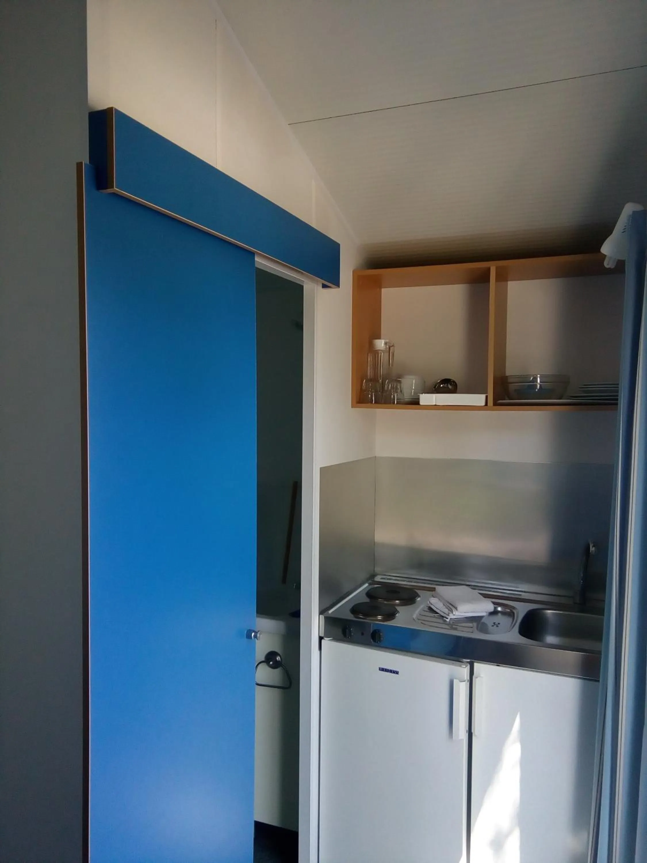 Kitchen or kitchenette in Parque de Campismo Orbitur Canidelo