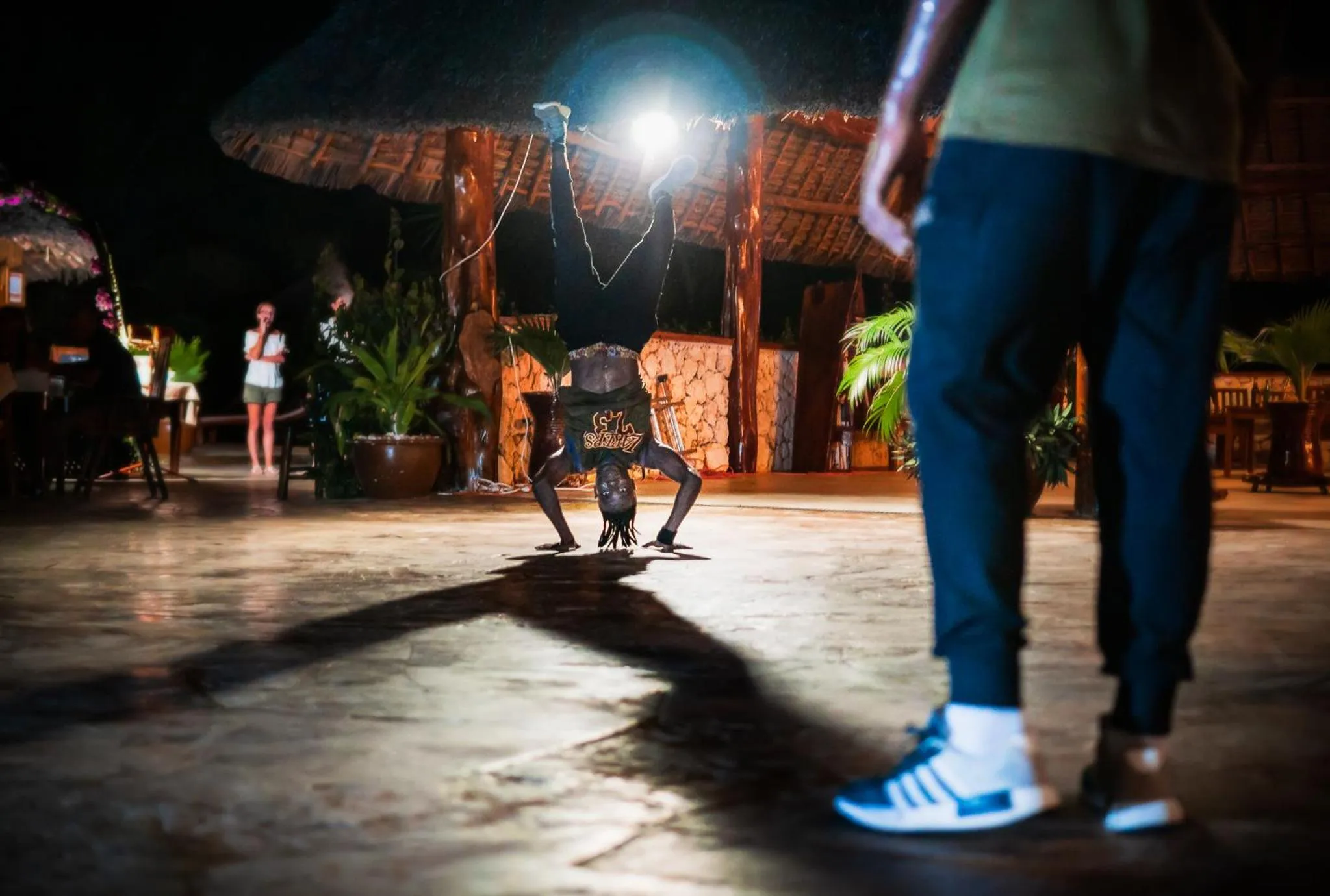 Evening entertainment in White Paradise Zanzibar