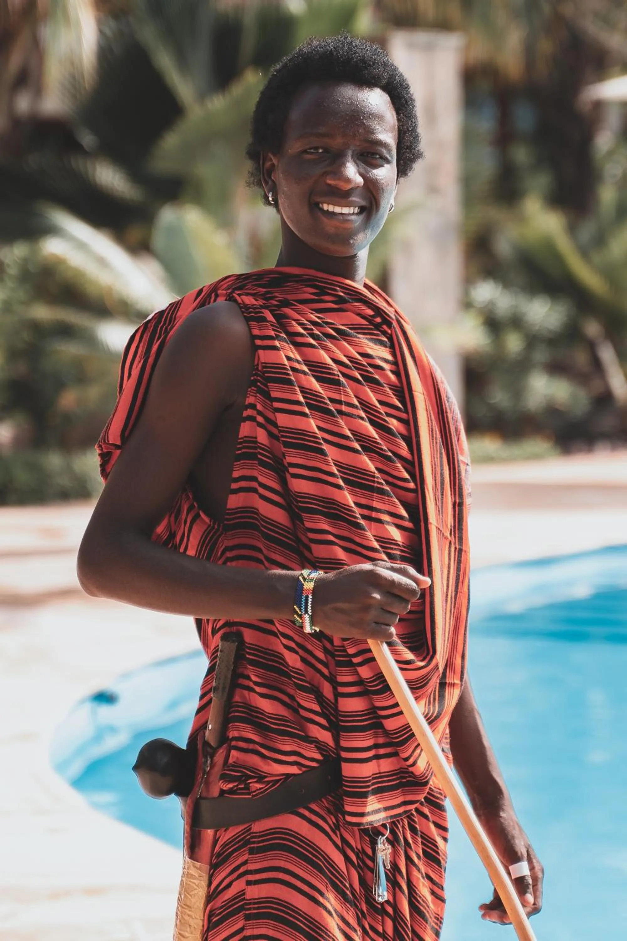 People in White Paradise Zanzibar