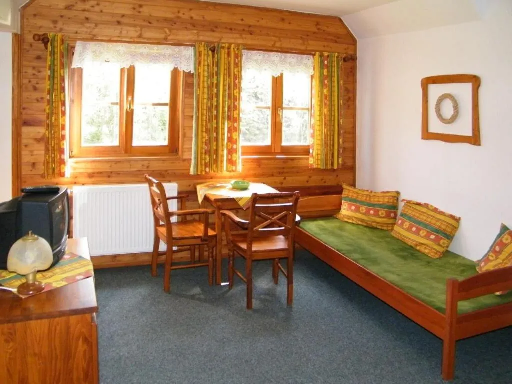 Living room in Chalupa u Smrčiny