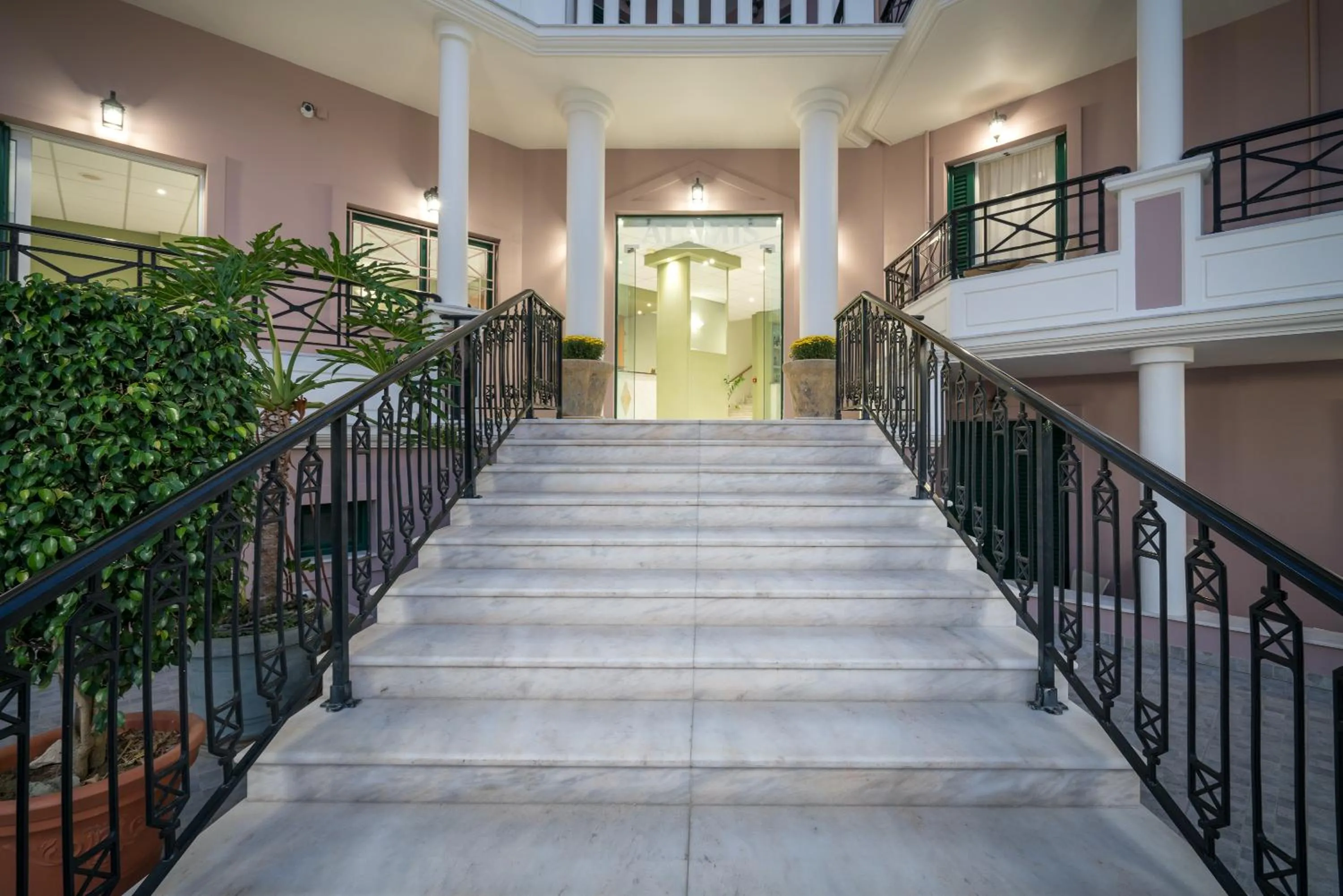 Facade/entrance in Alamis Hotel & Apartments