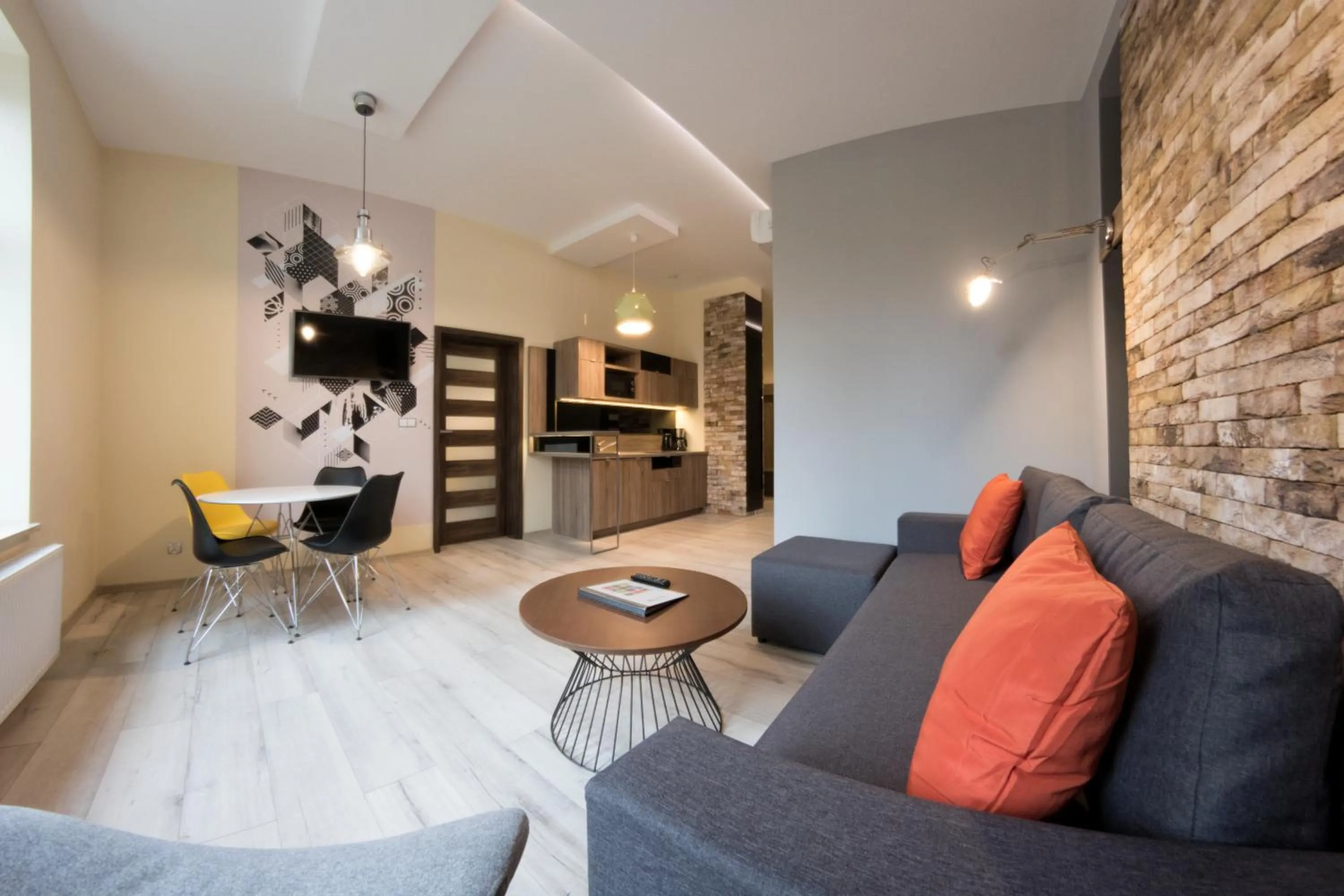 Kitchen or kitchenette in Yourplace M57 Apartments