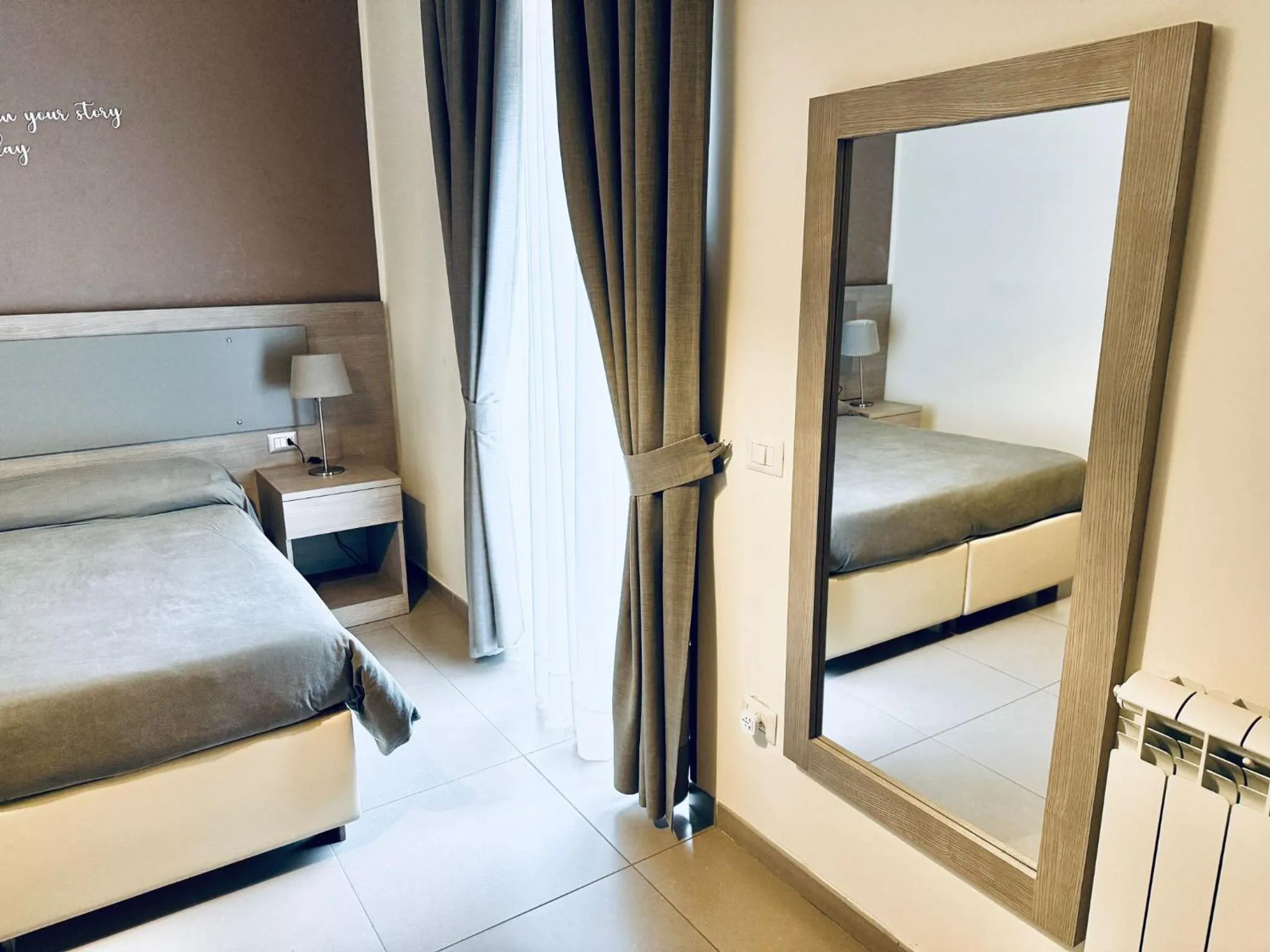 Bed in Bed and Breakfast Aereoparking