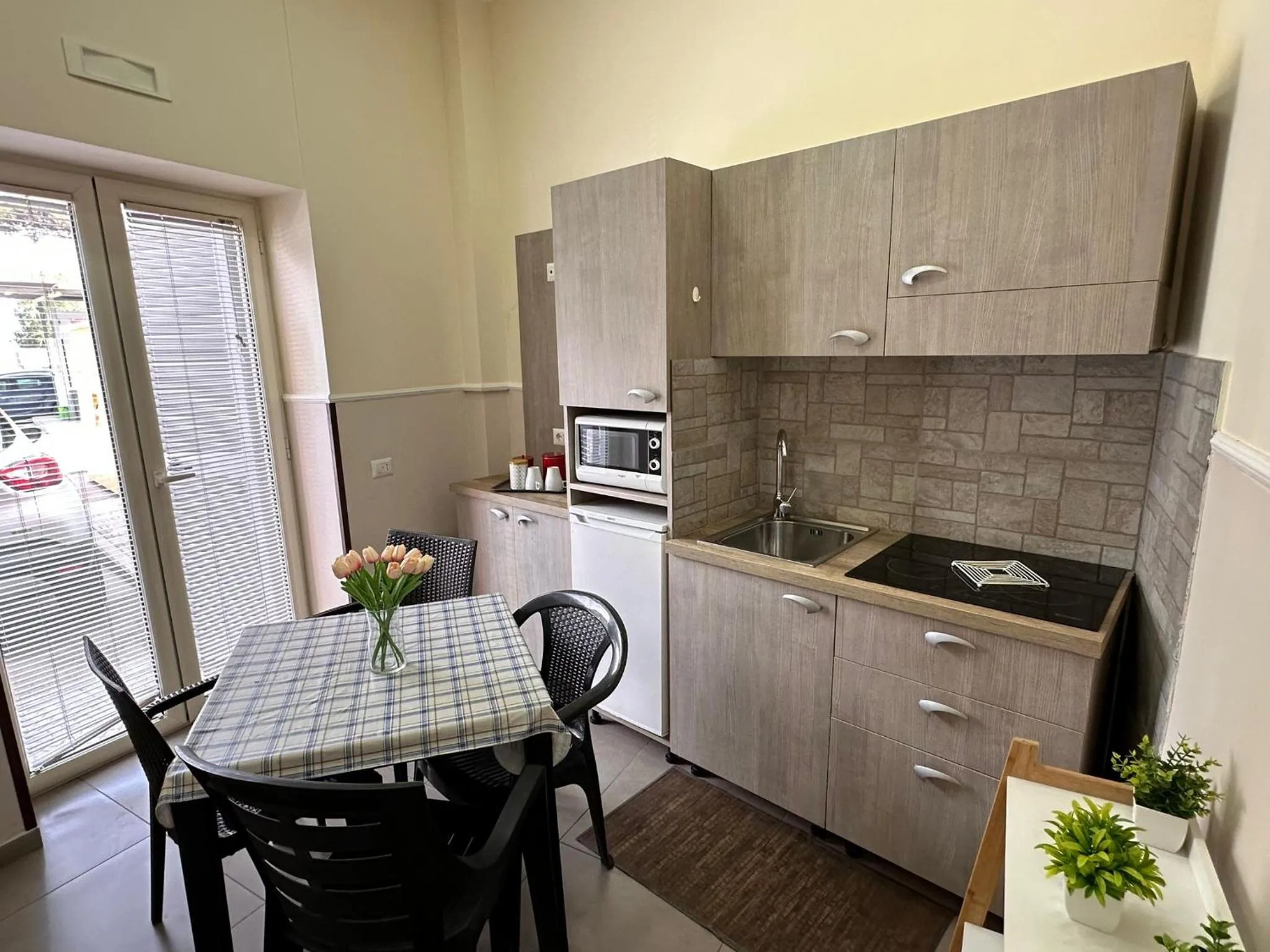 Kitchen or kitchenette in Bed and Breakfast Aereoparking