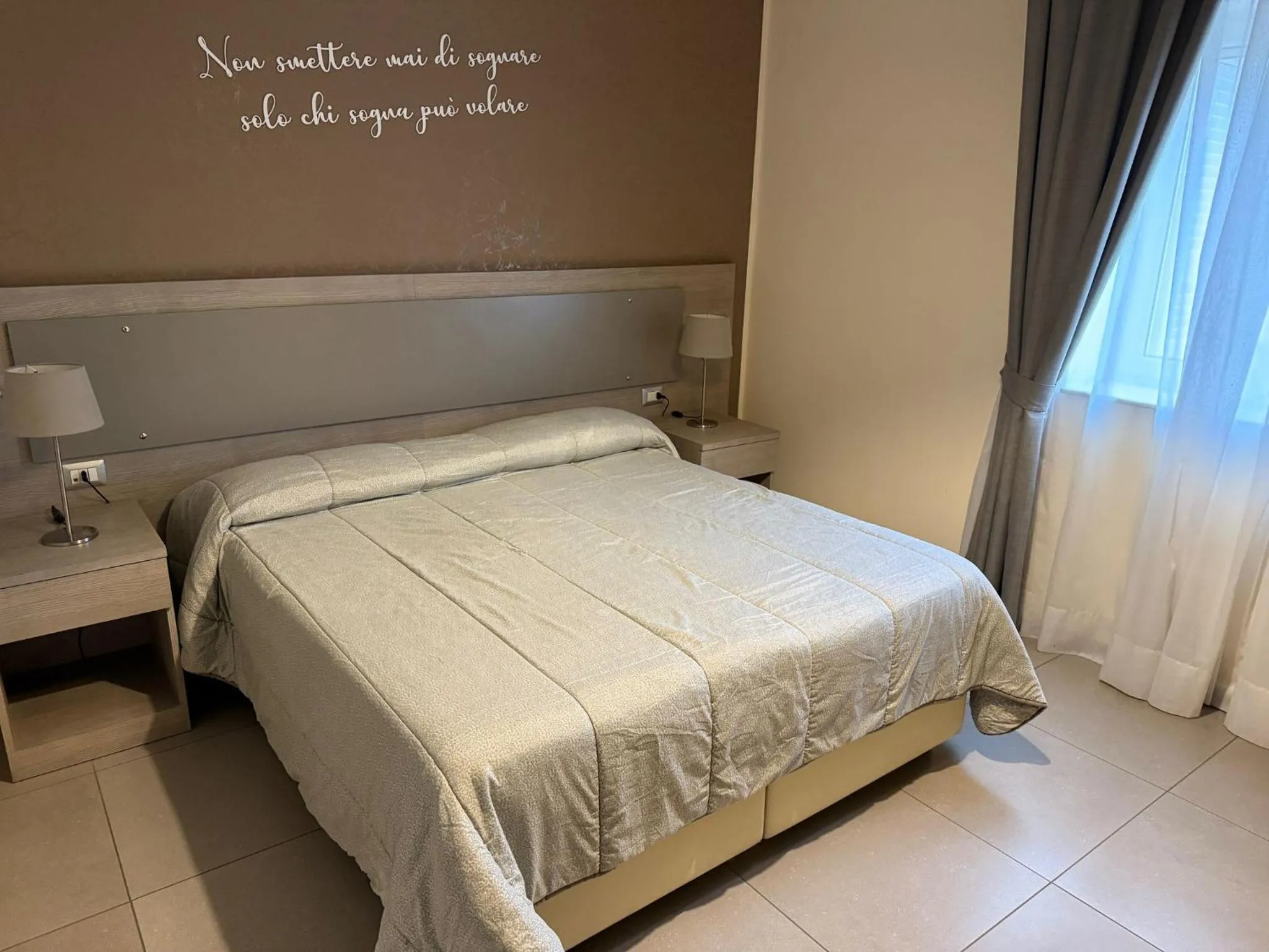 Bed in Bed and Breakfast Aereoparking