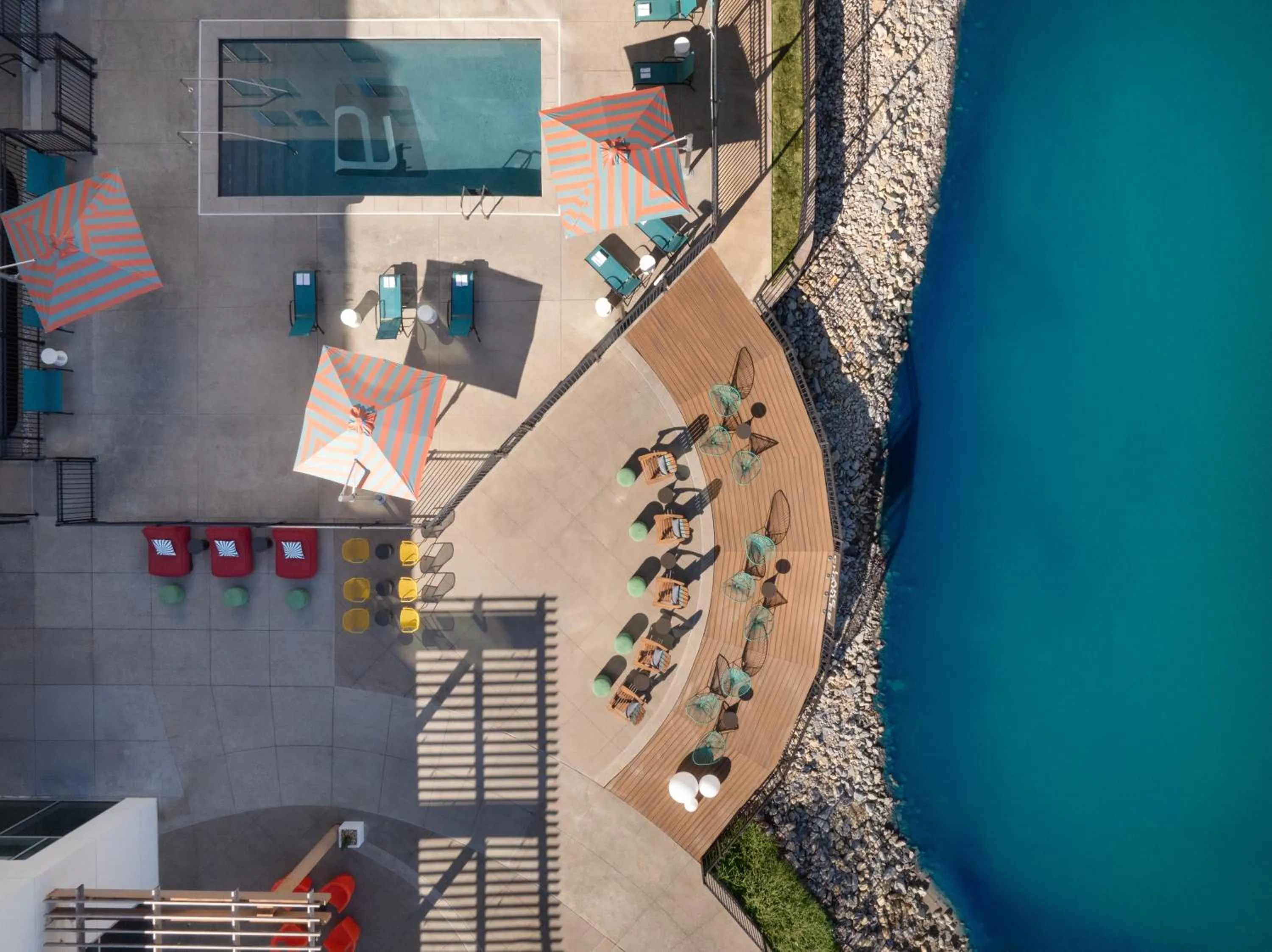 Patio in Aloft Wichita